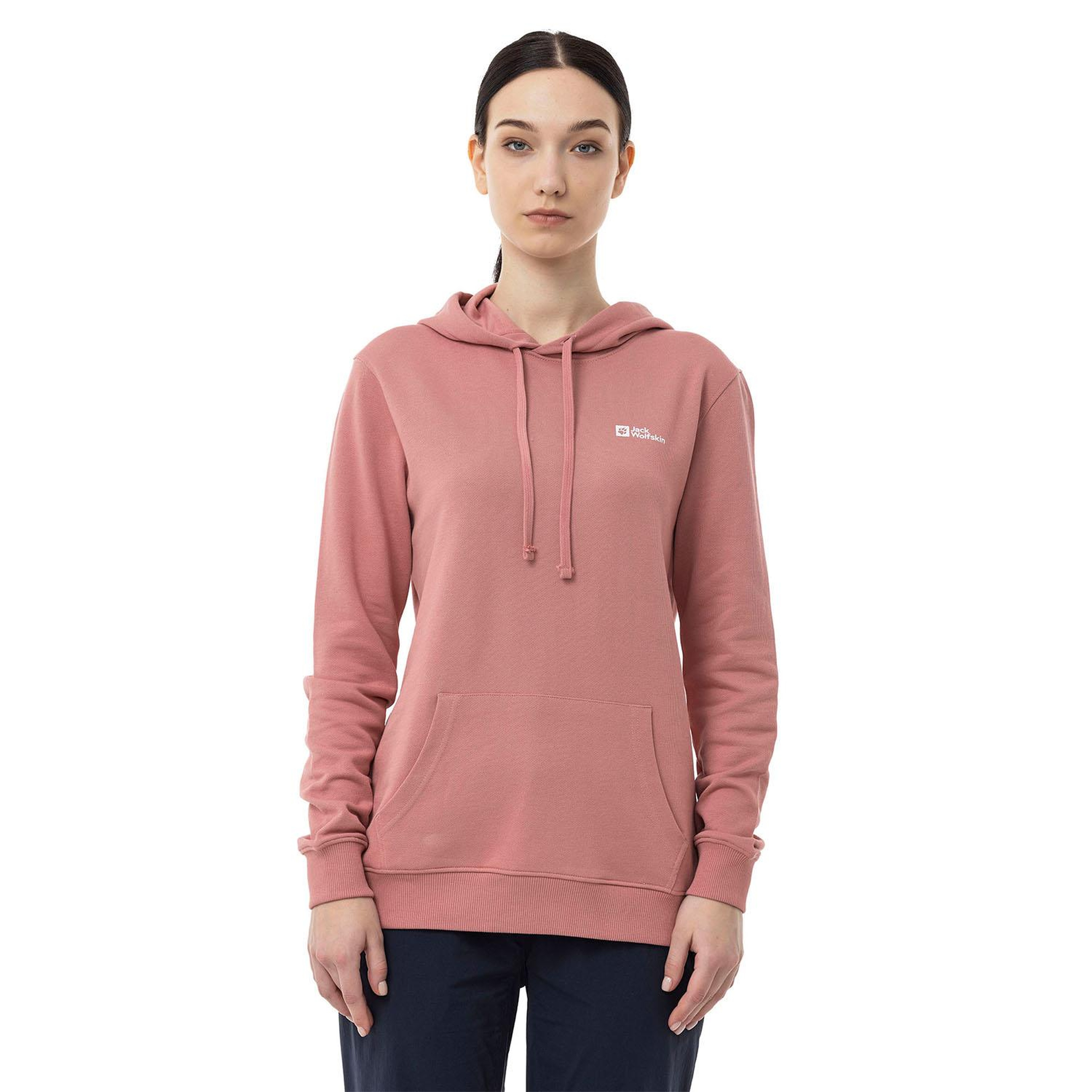 Jack Wolfskin Alice Hoody Kadın Pembe Sweatshirt
