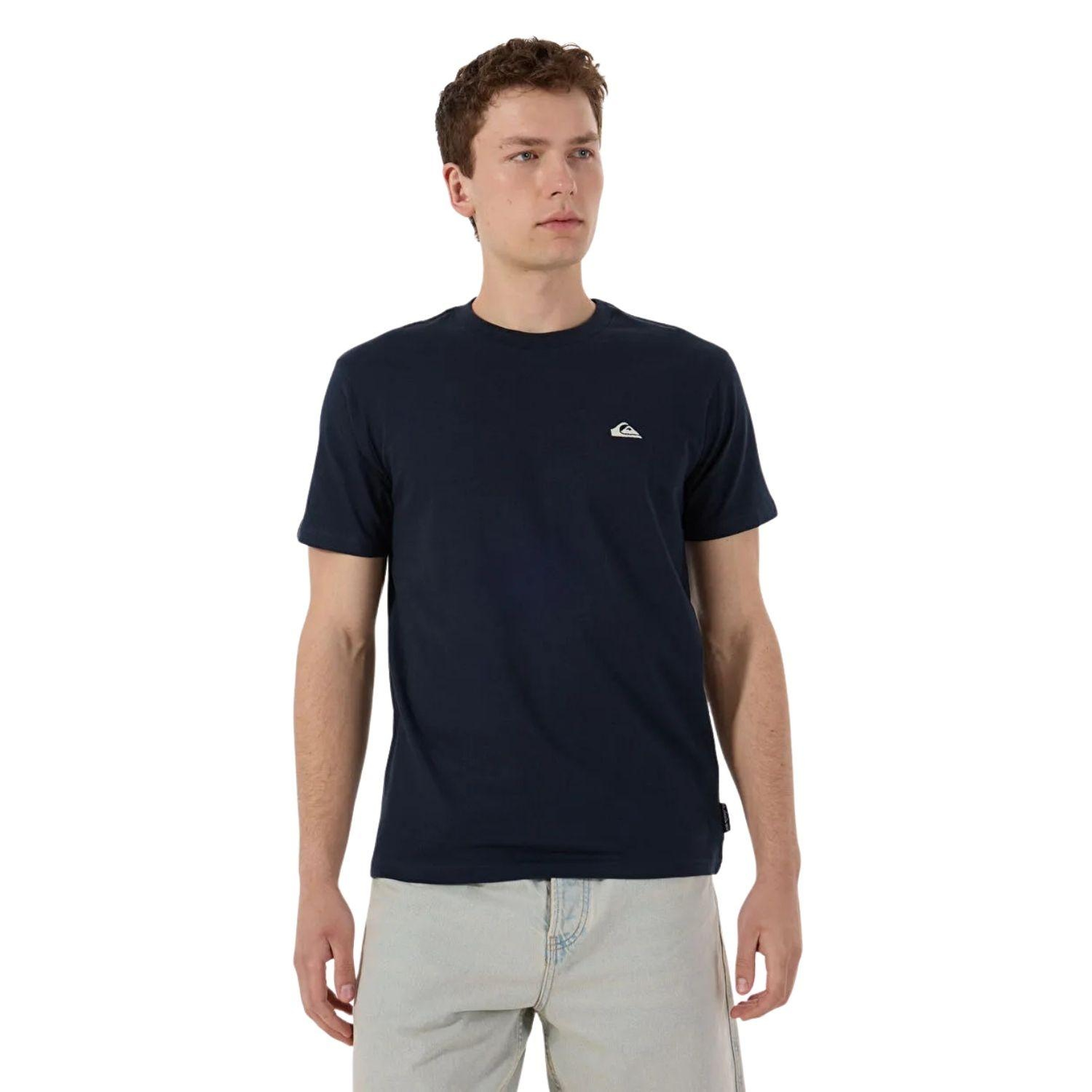 Quiksilver Basic Young Erkek Mavi Tişört