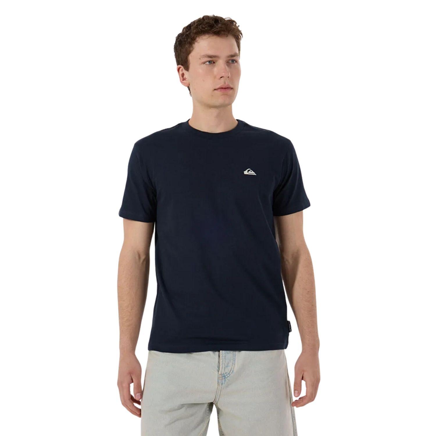 Quiksilver Basic Young Erkek Mavi Tişört