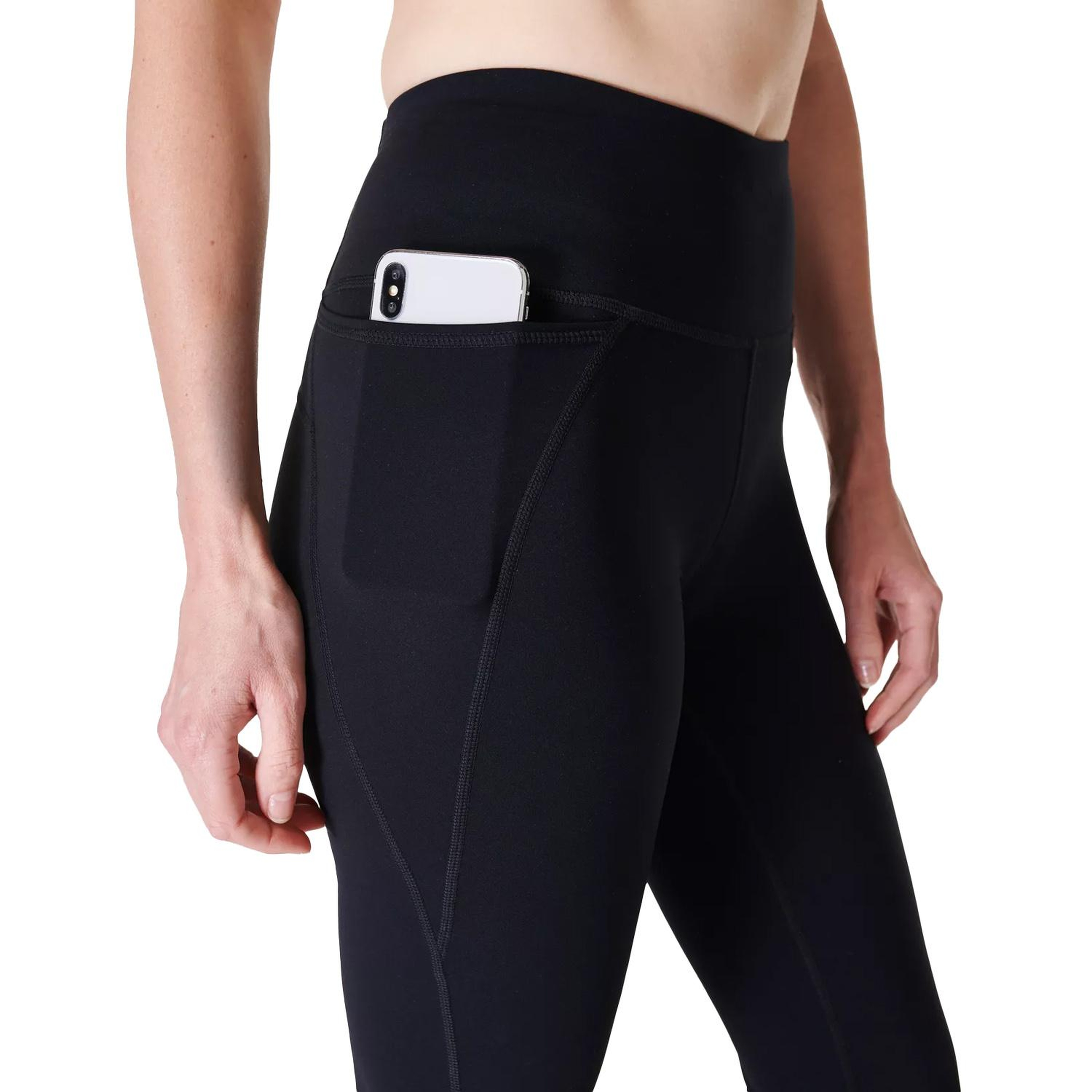 Sweaty Betty Power 30 Workout Boot Cut Trouser Kadın Siyah Pantolon