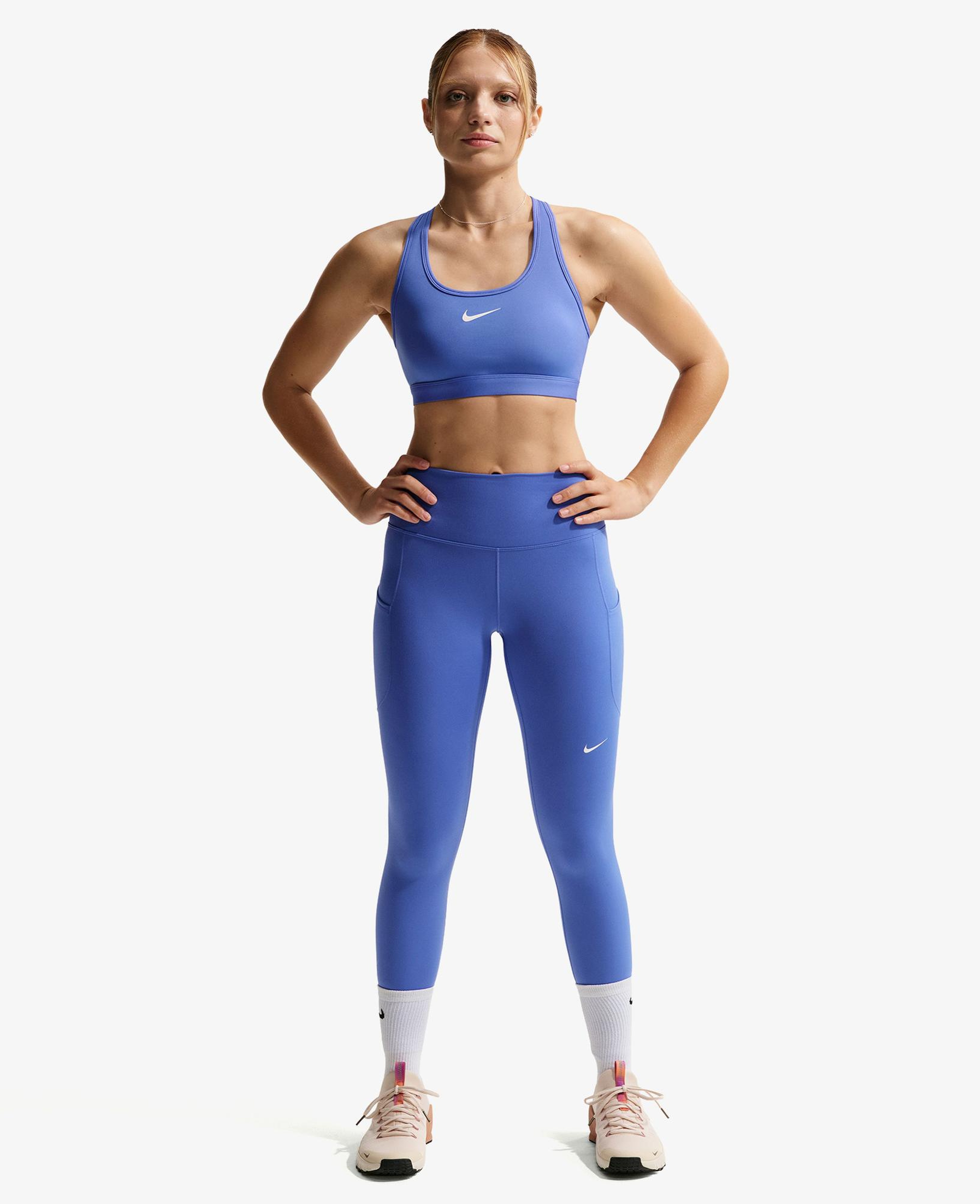 Nike Swoosh Kadın Mor Bra