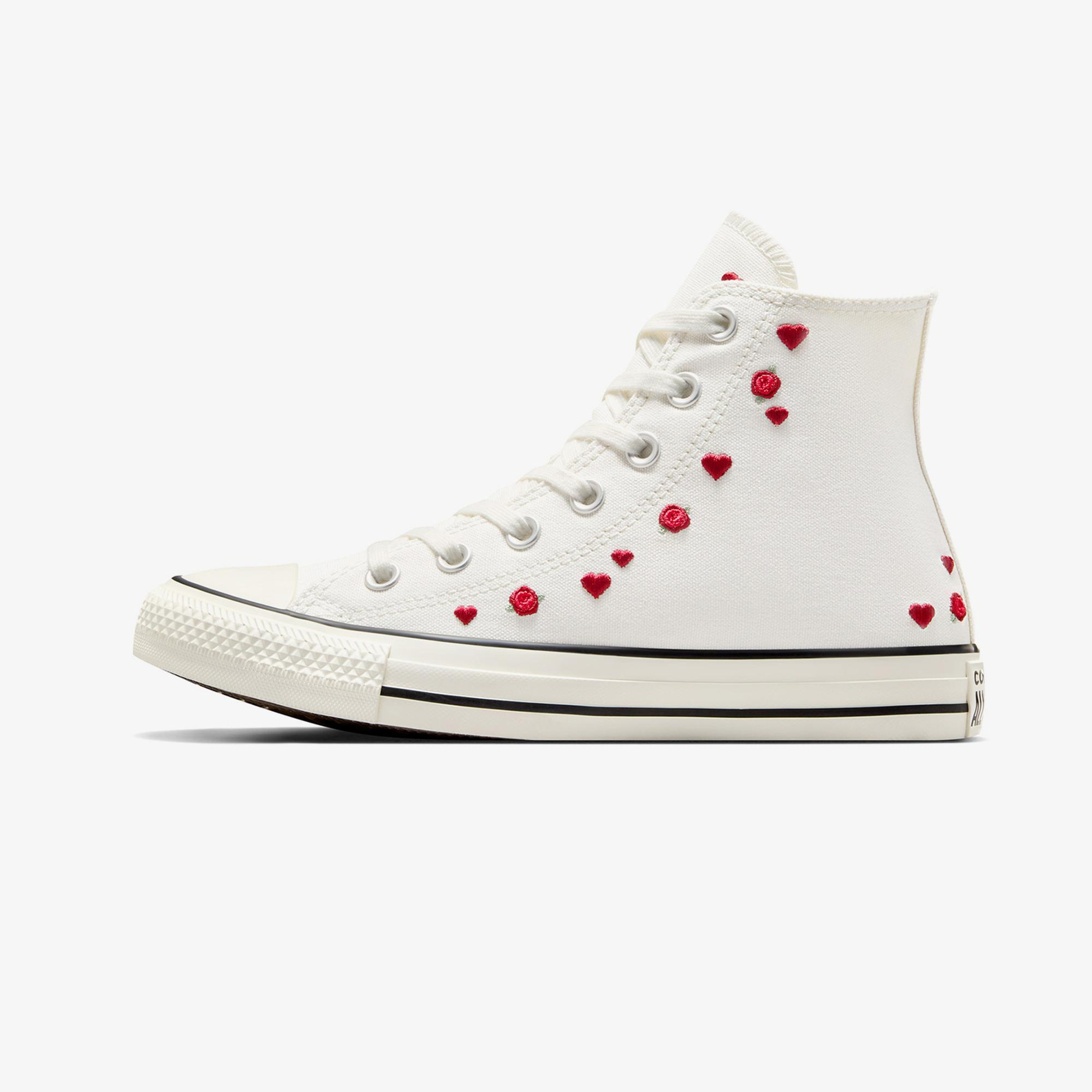 Converse Chuck Taylor All Star Roses Unisex Beyaz Sneaker
