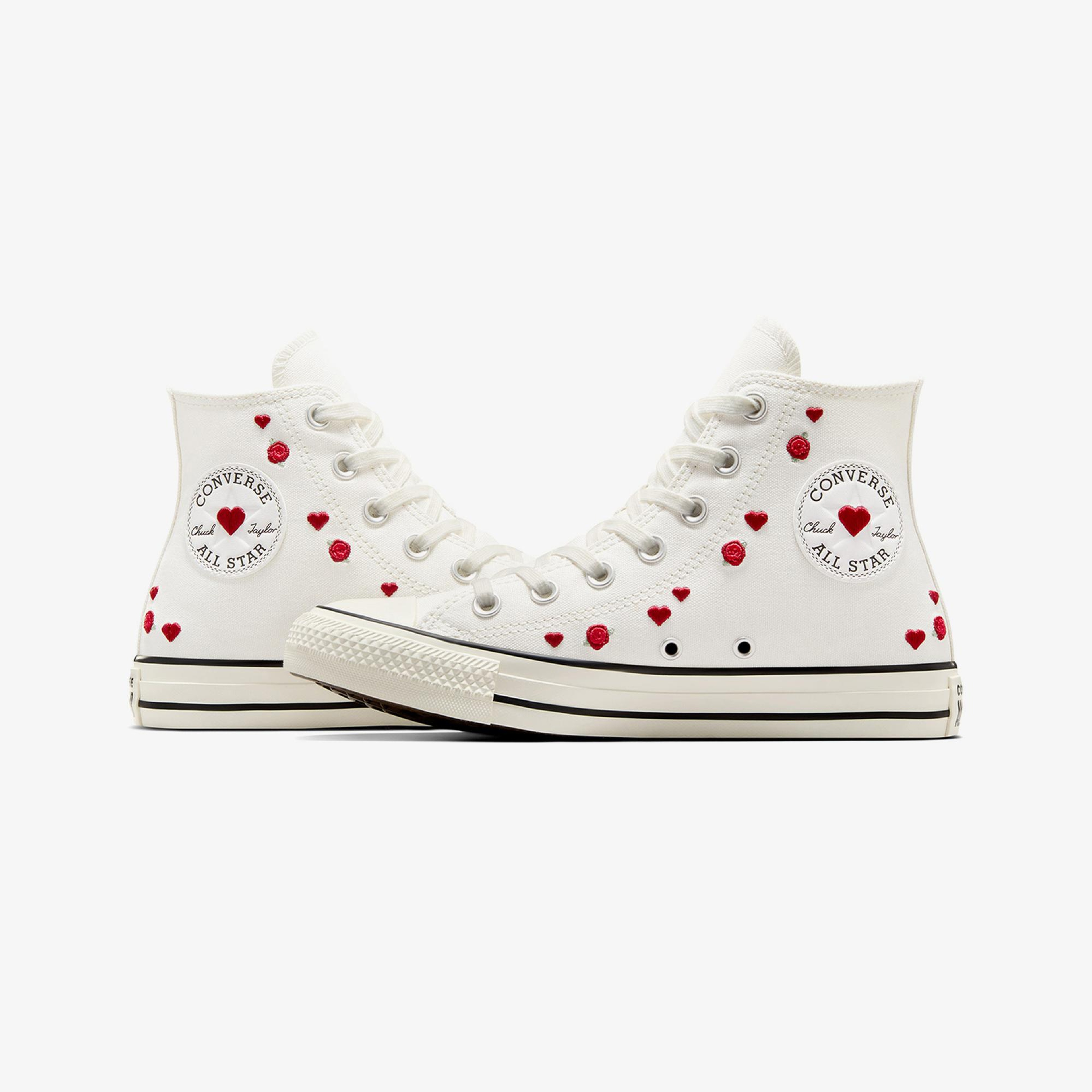 Converse Chuck Taylor All Star Roses Unisex Beyaz Sneaker