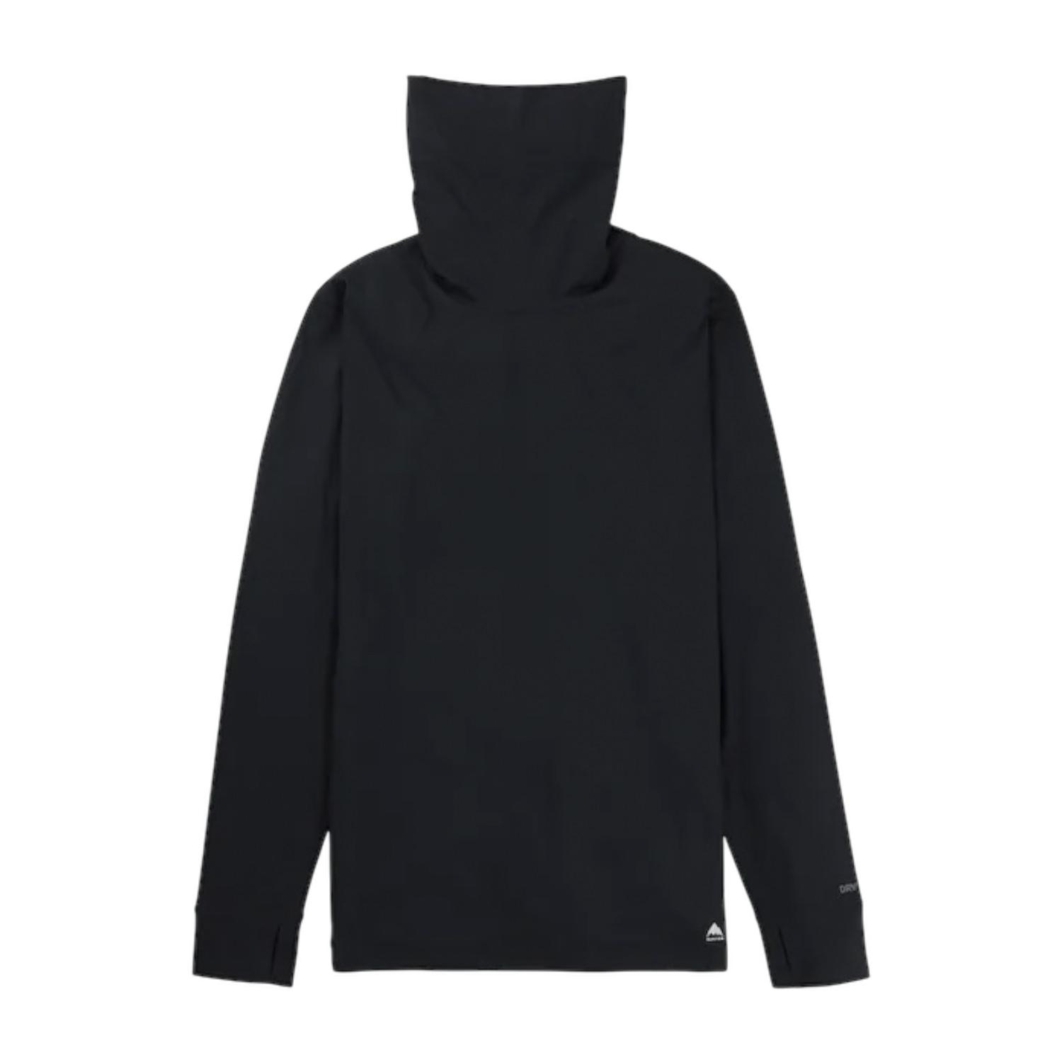 Burton Midweight Base Long Neck Shirt Erkek Siyah Içlik Üst