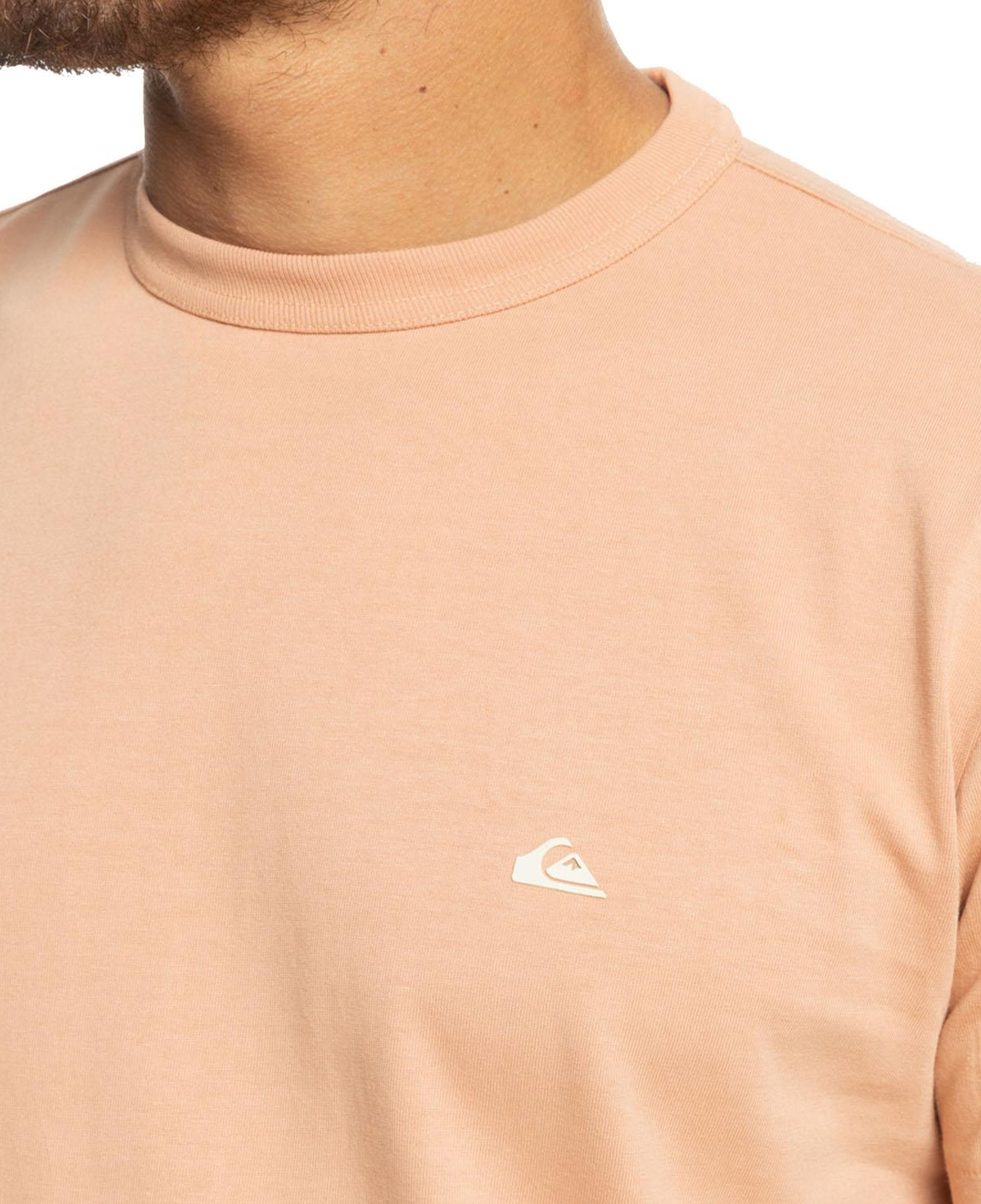 Quiksilver Essentials Erkek Kahverengi Tişört