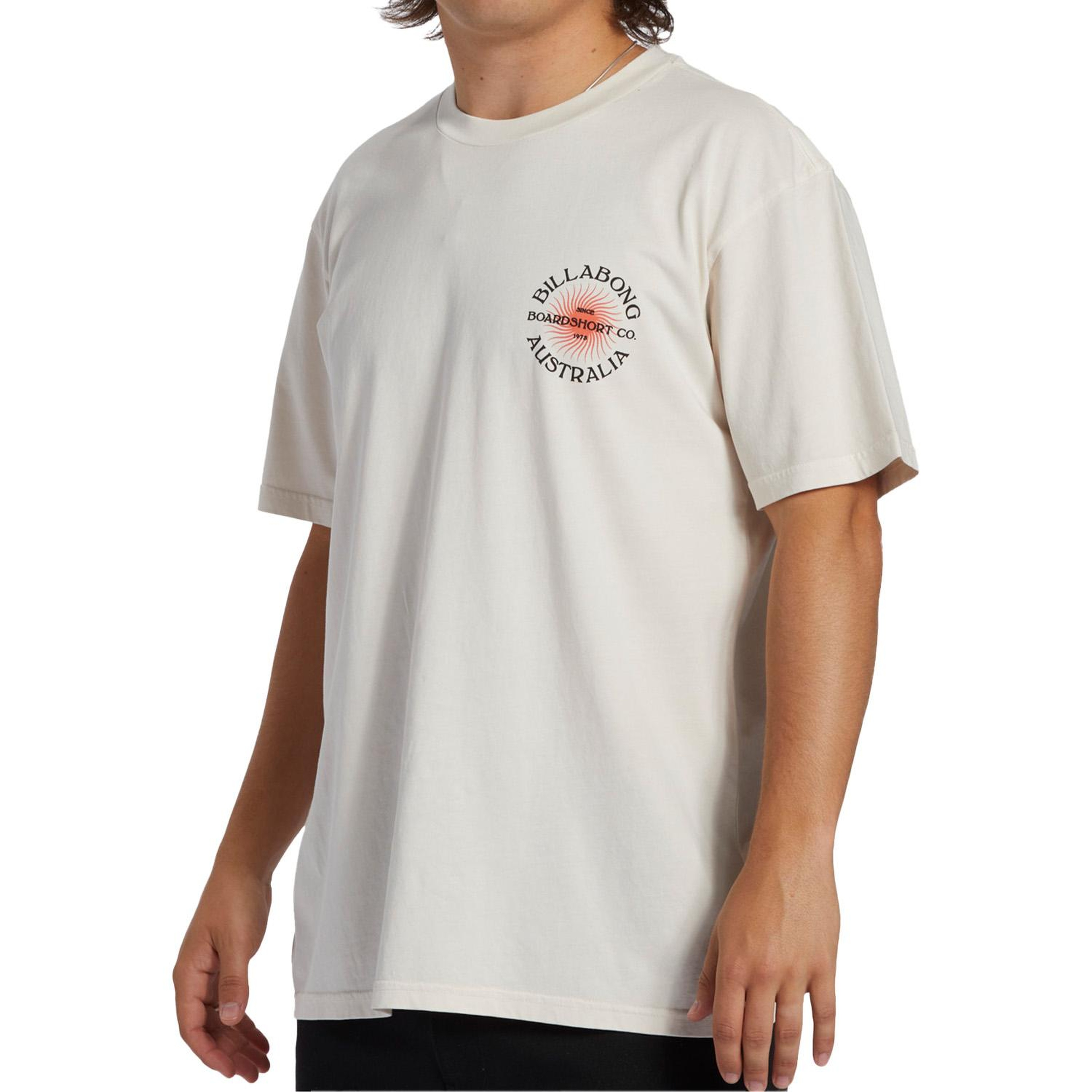 Billabong Connection Tees Erkek Beyaz Tişört