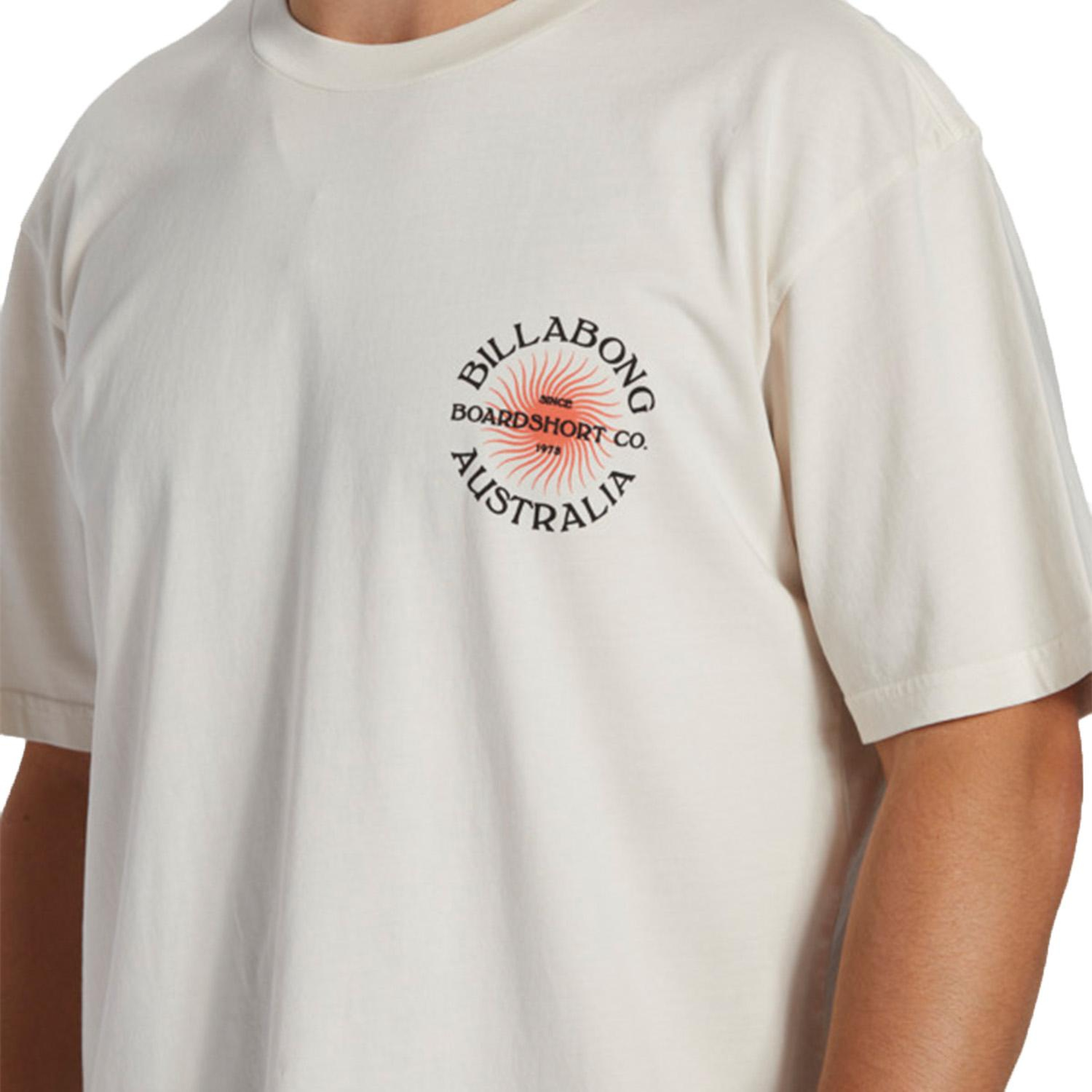 Billabong Connection Tees Erkek Beyaz Tişört