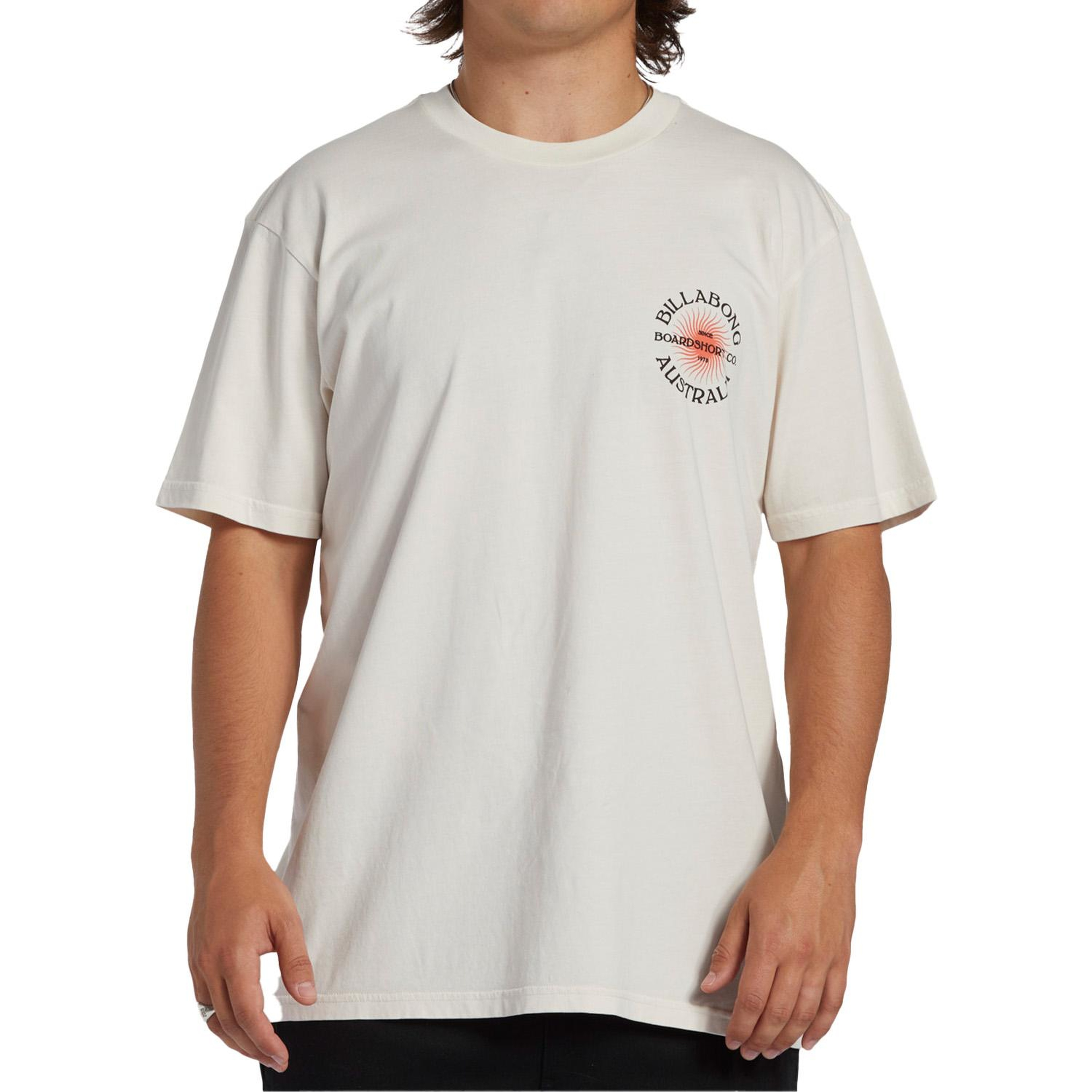 Billabong Connection Tees Erkek Beyaz Tişört