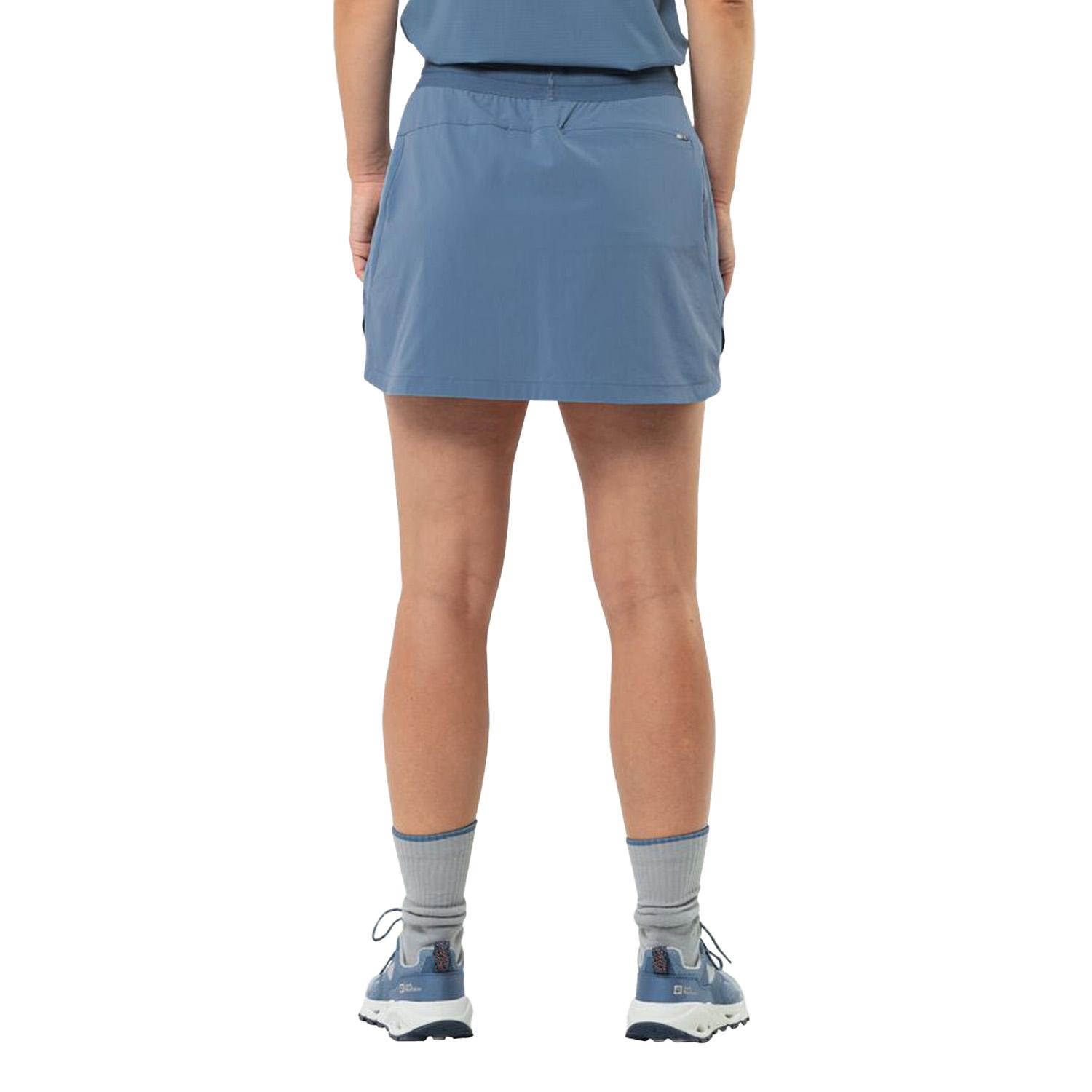 Jack Wolfskin Prelight Chill Skort Kadın Mavi Etek