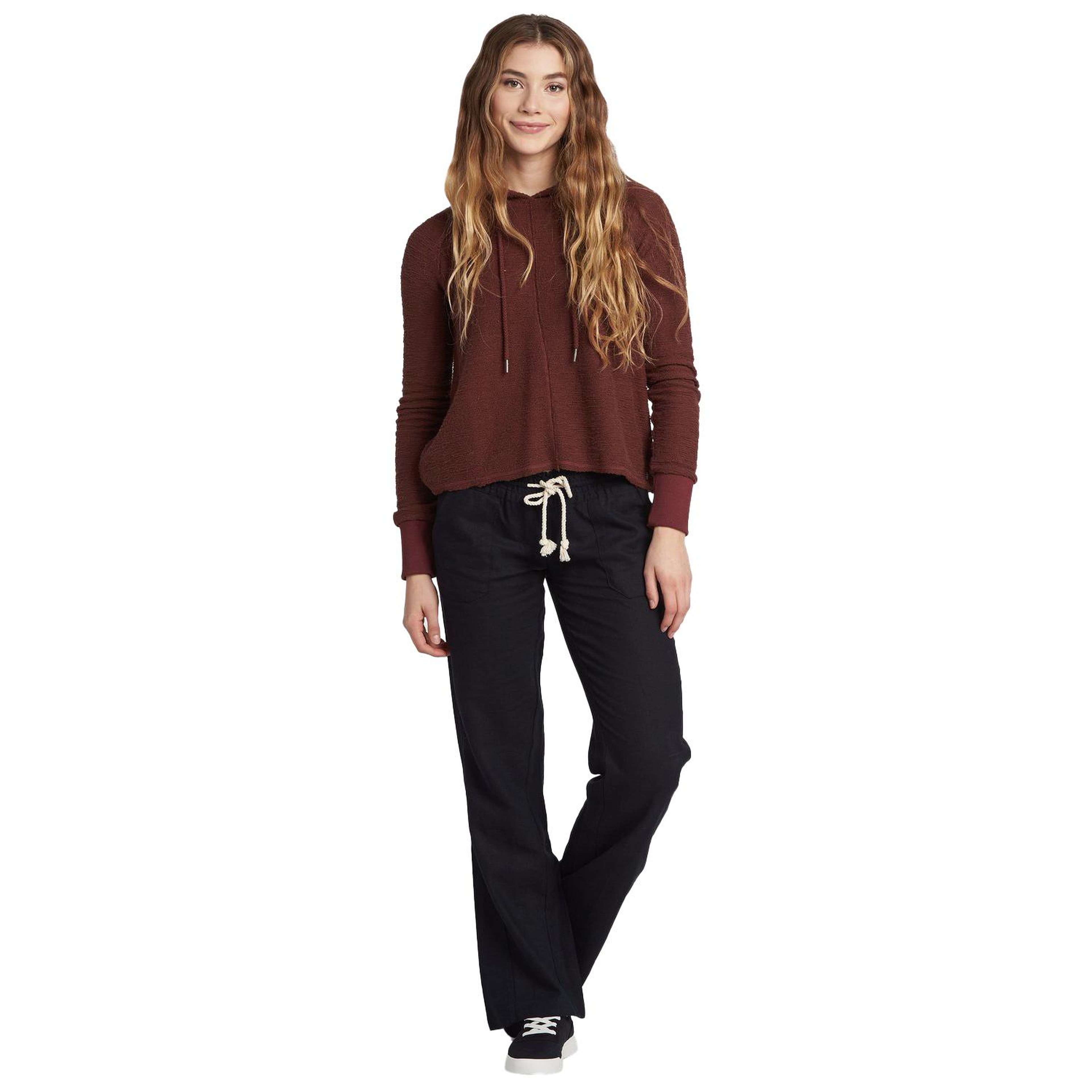 Roxy Oceanside Pant Kadın Siyah Pantolon