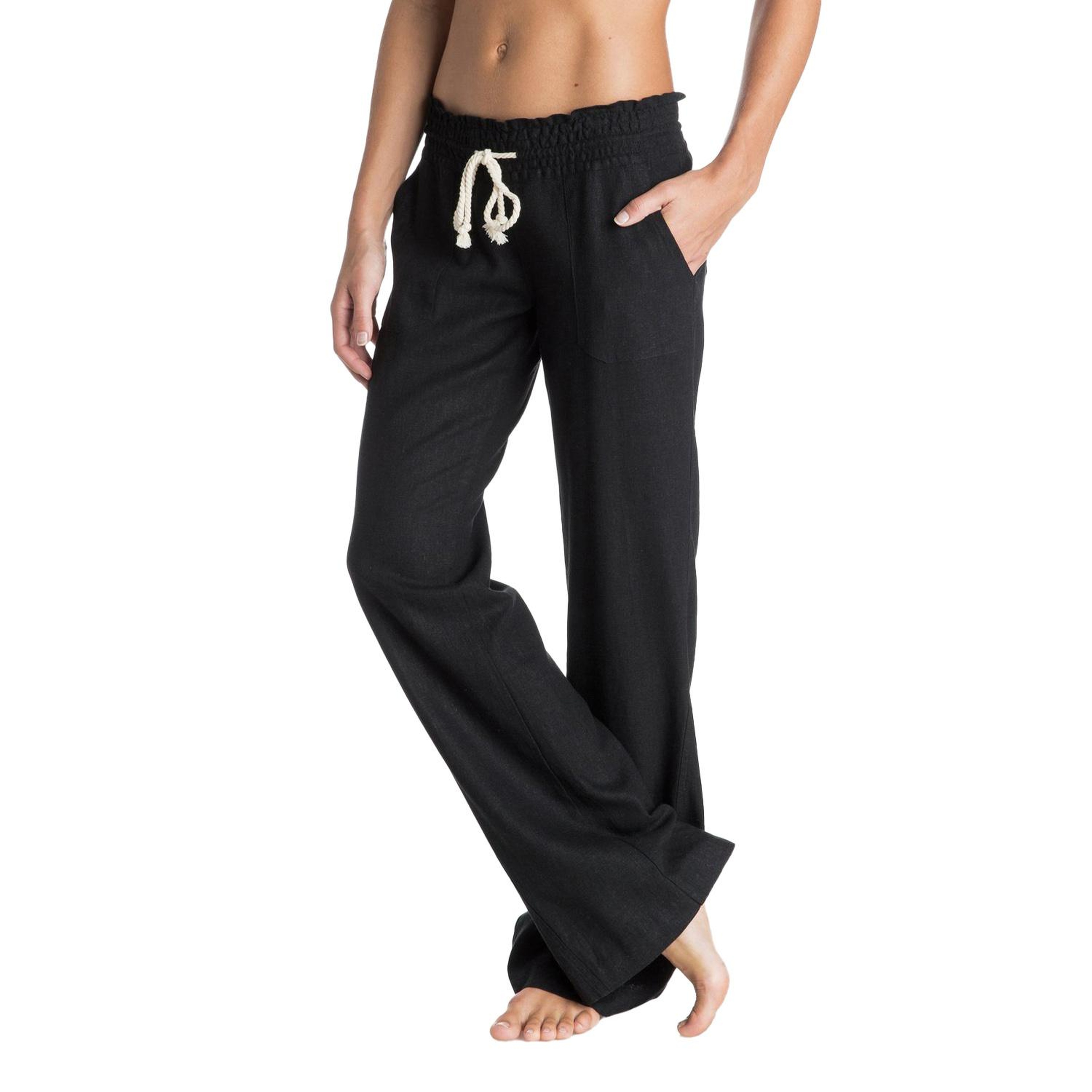 Roxy Oceanside Pant Kadın Siyah Pantolon