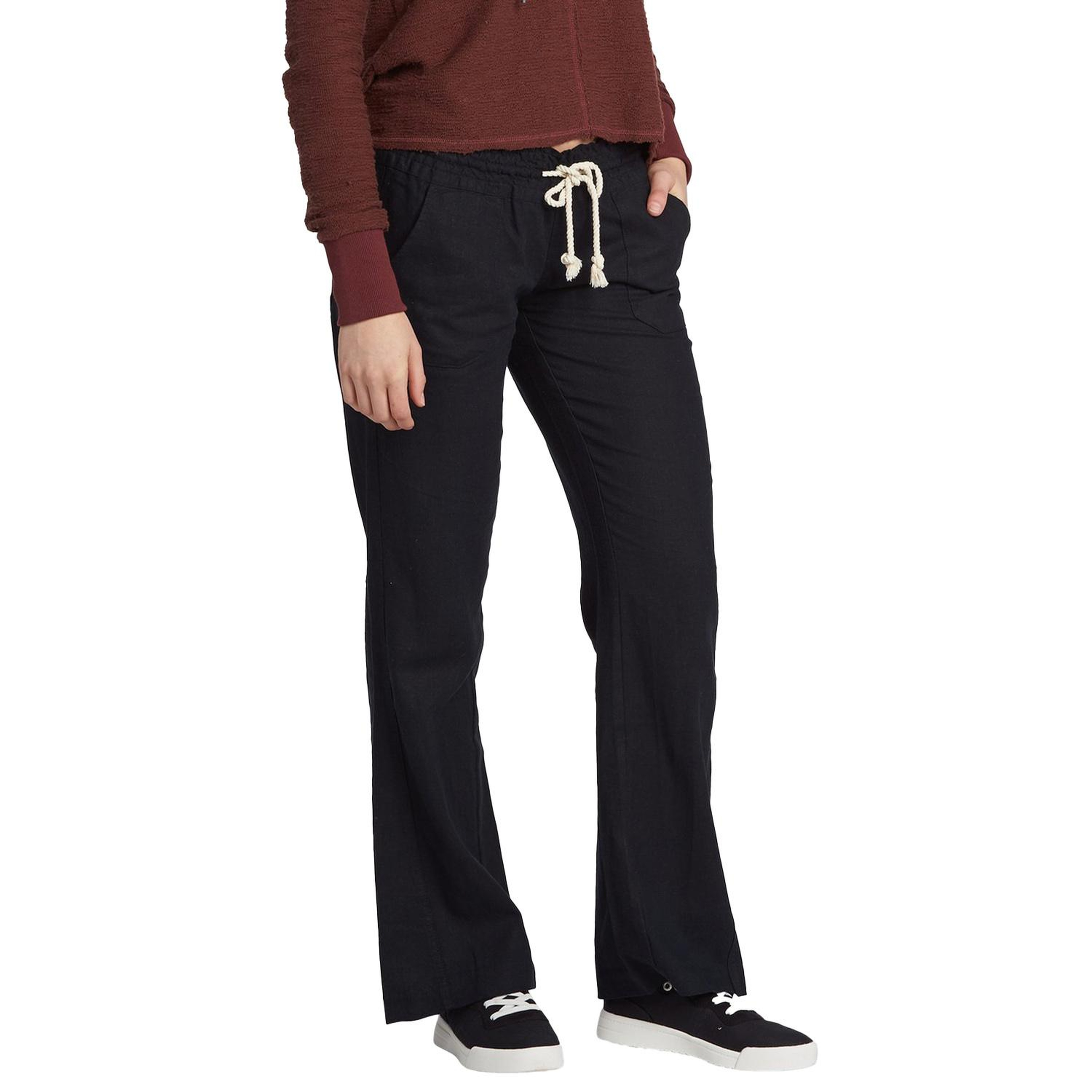 Roxy Oceanside Pant Kadın Siyah Pantolon