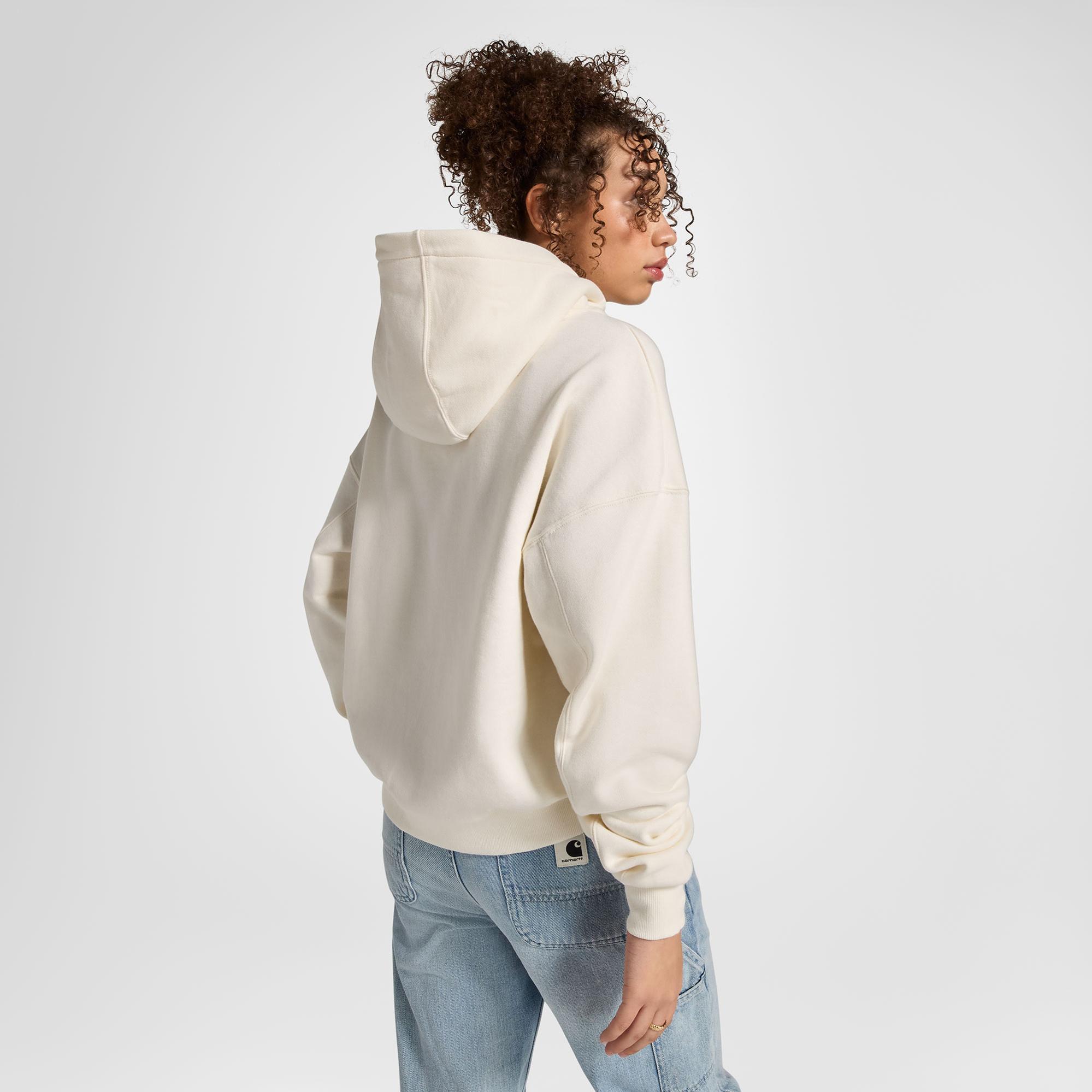 Converse Kadın Oversize Fit Krem Hoodie