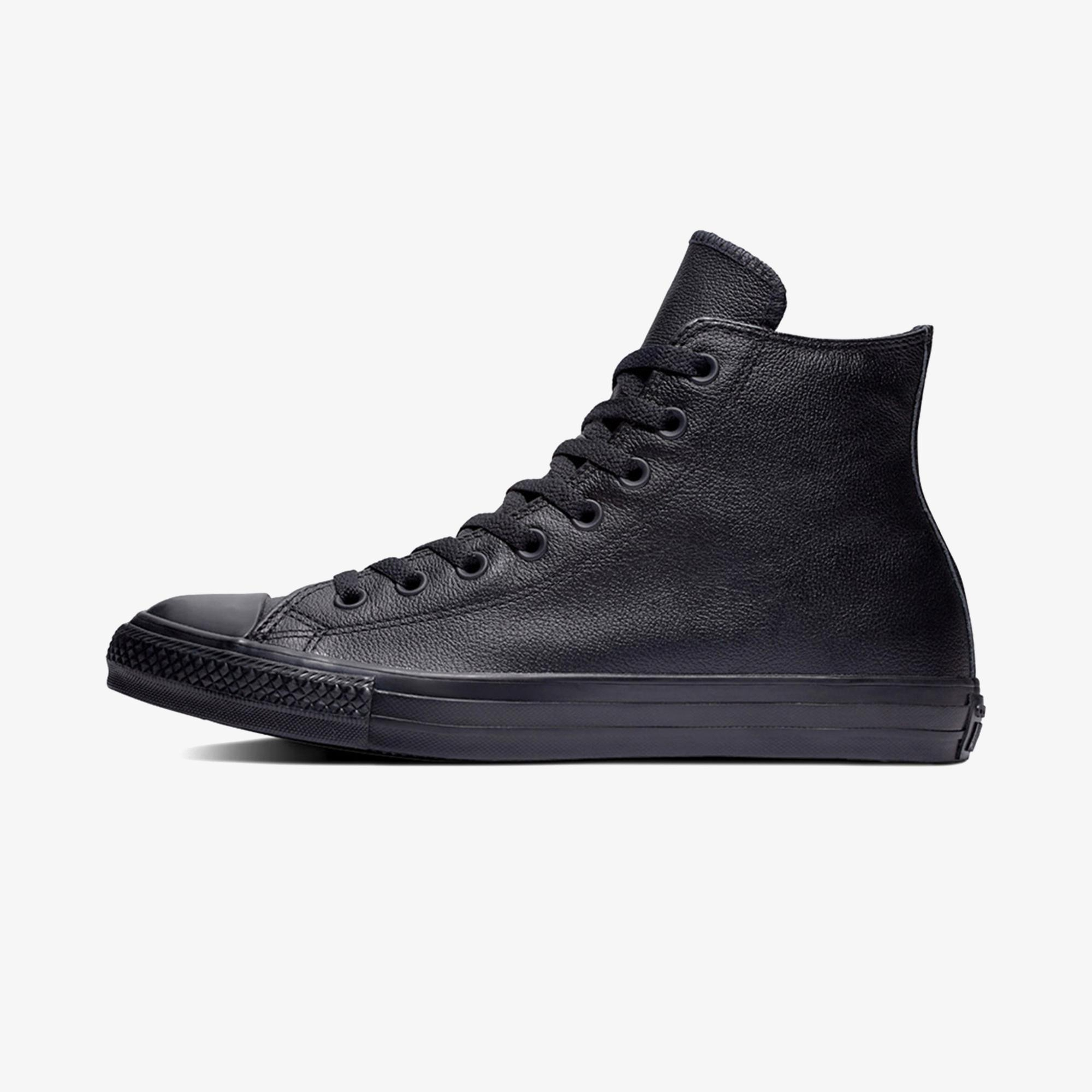 Converse Chuck Taylor All Star Tonal Unisex Siyah Deri Sneaker