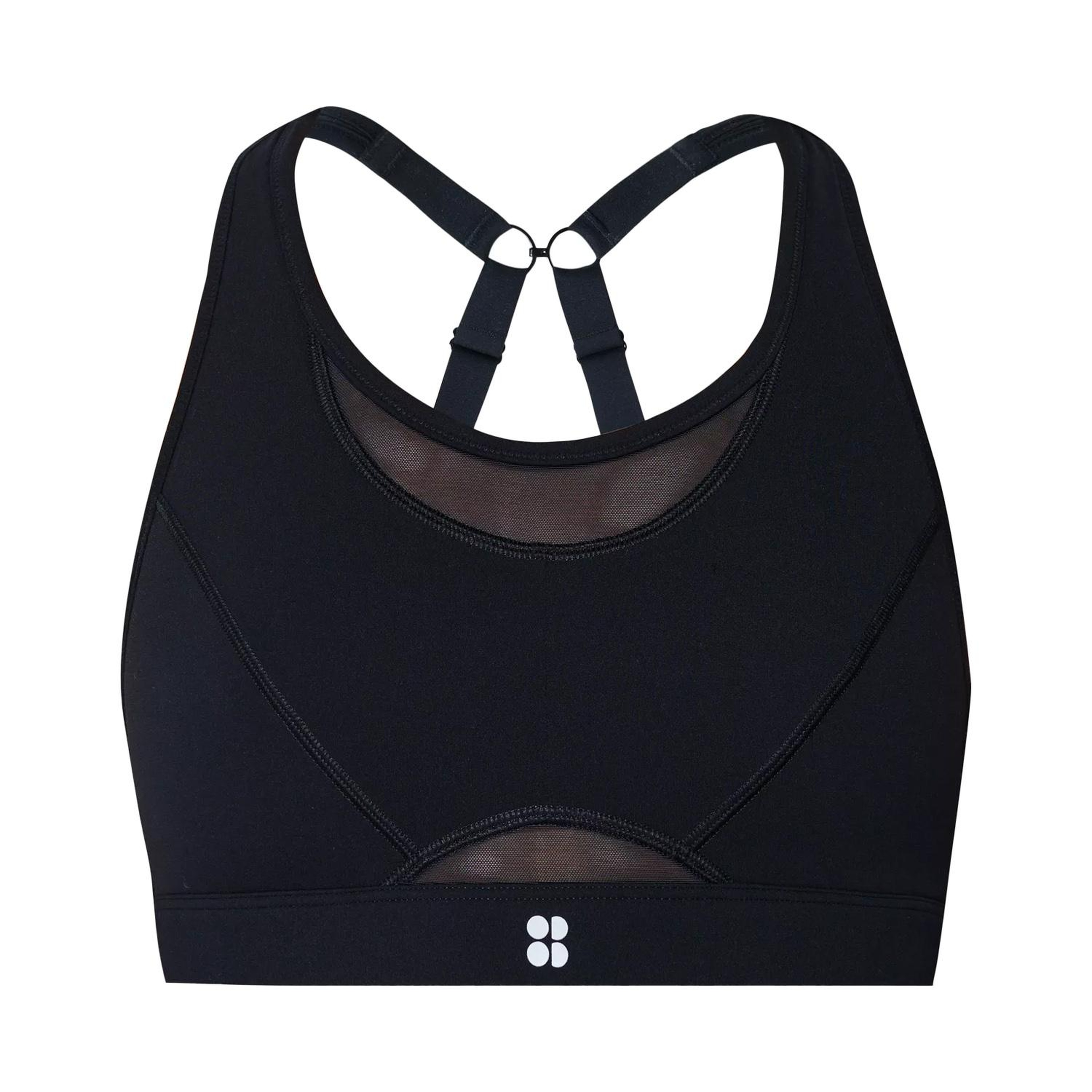 Sweaty Betty Power Icon Running Kadın Siyah Koşu Bra