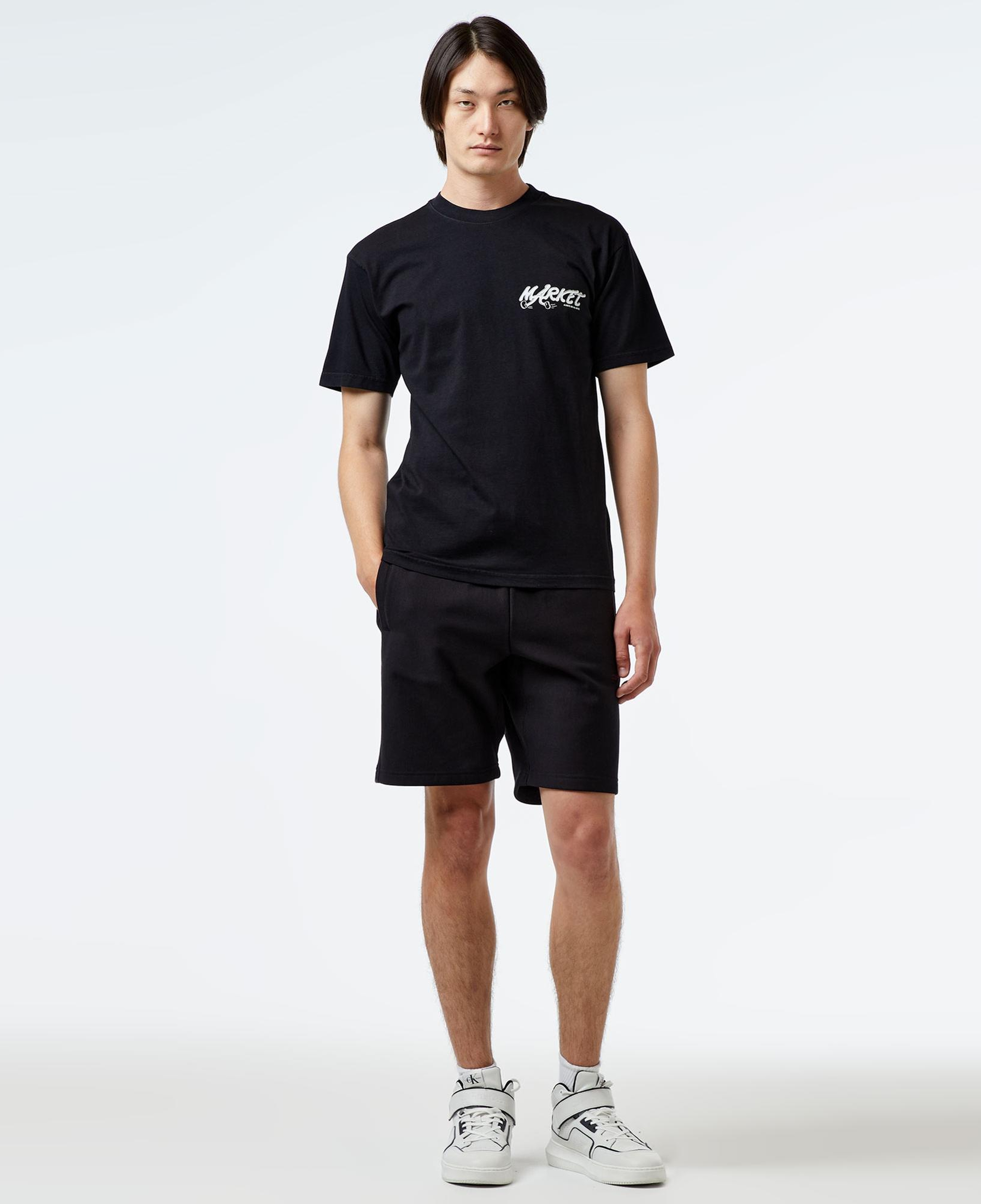 Market Audioman Erkek Siyah T-Shirt