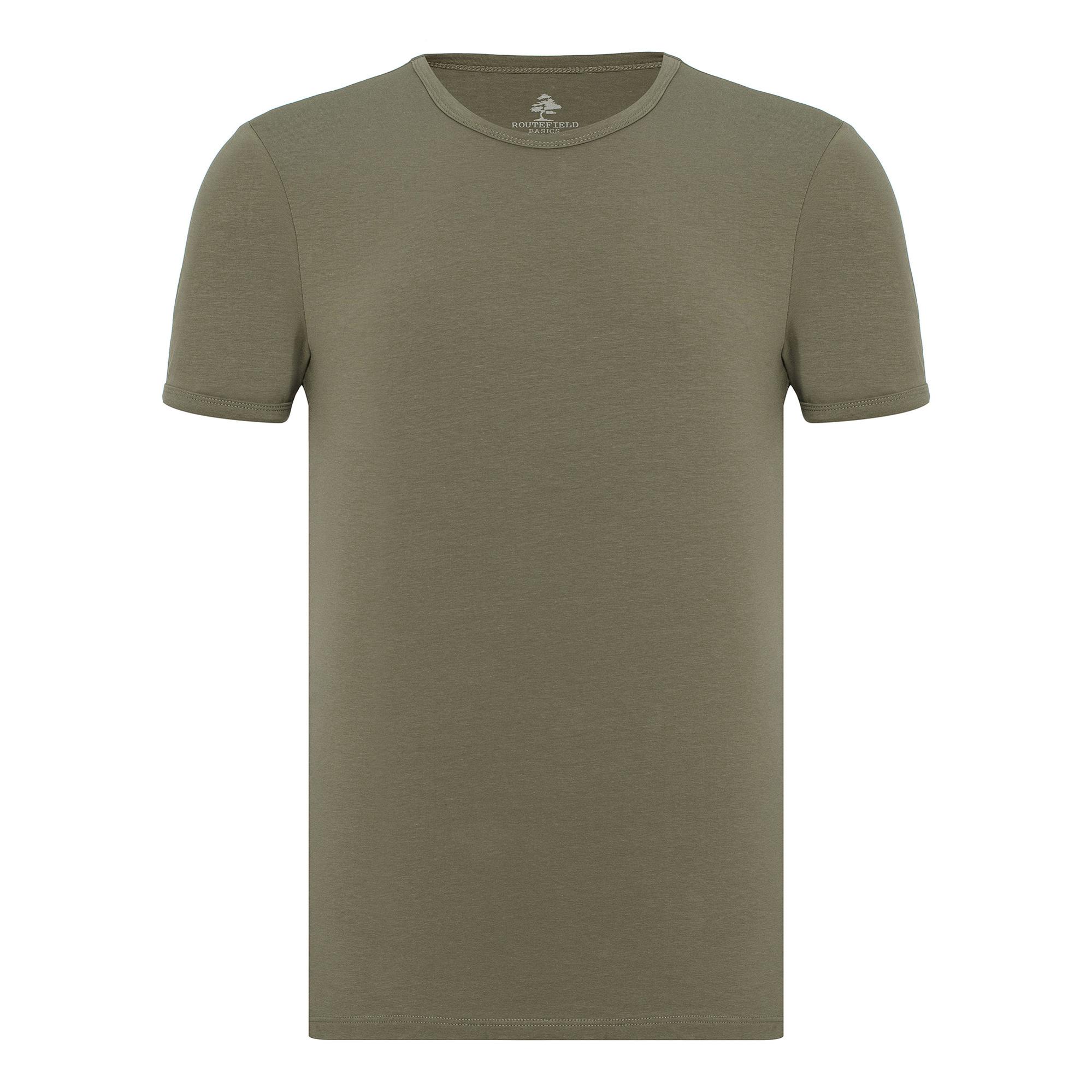 Routefield Tim Erkek Yeşil Tişört