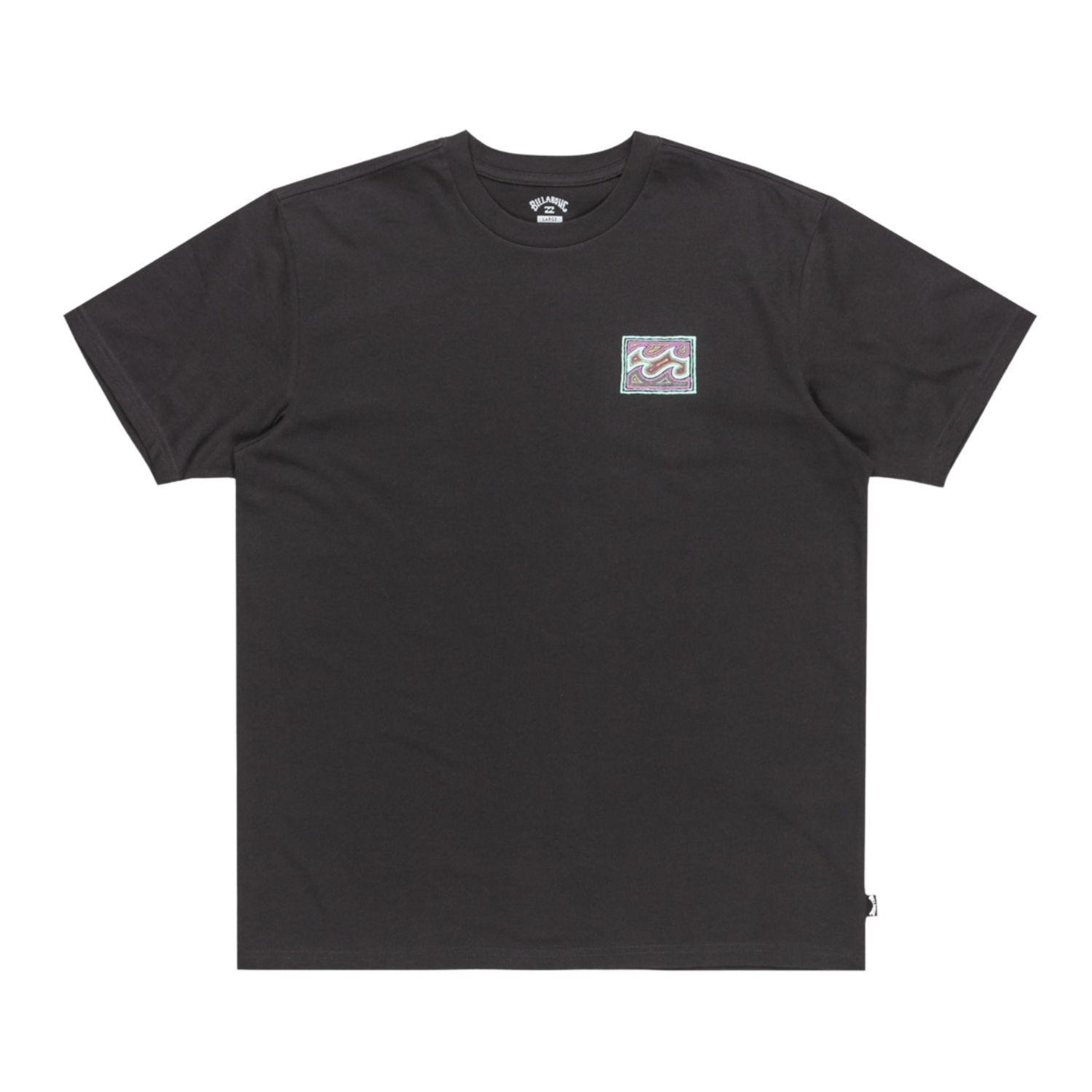 Billabong Crayon Wave Ss Erkek Siyah Tişört