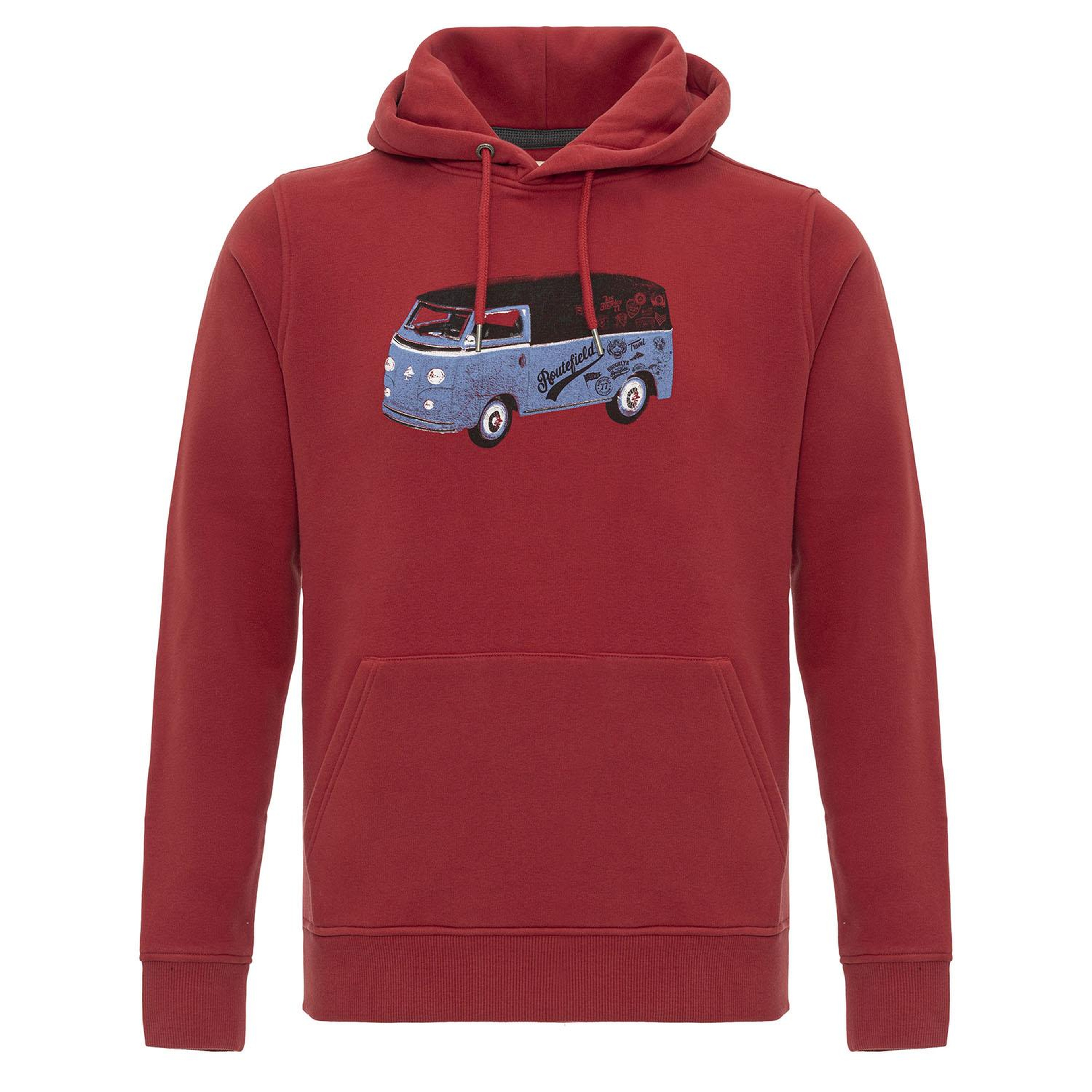 Routefield Hunch Erkek Kırmızı Sweatshirt
