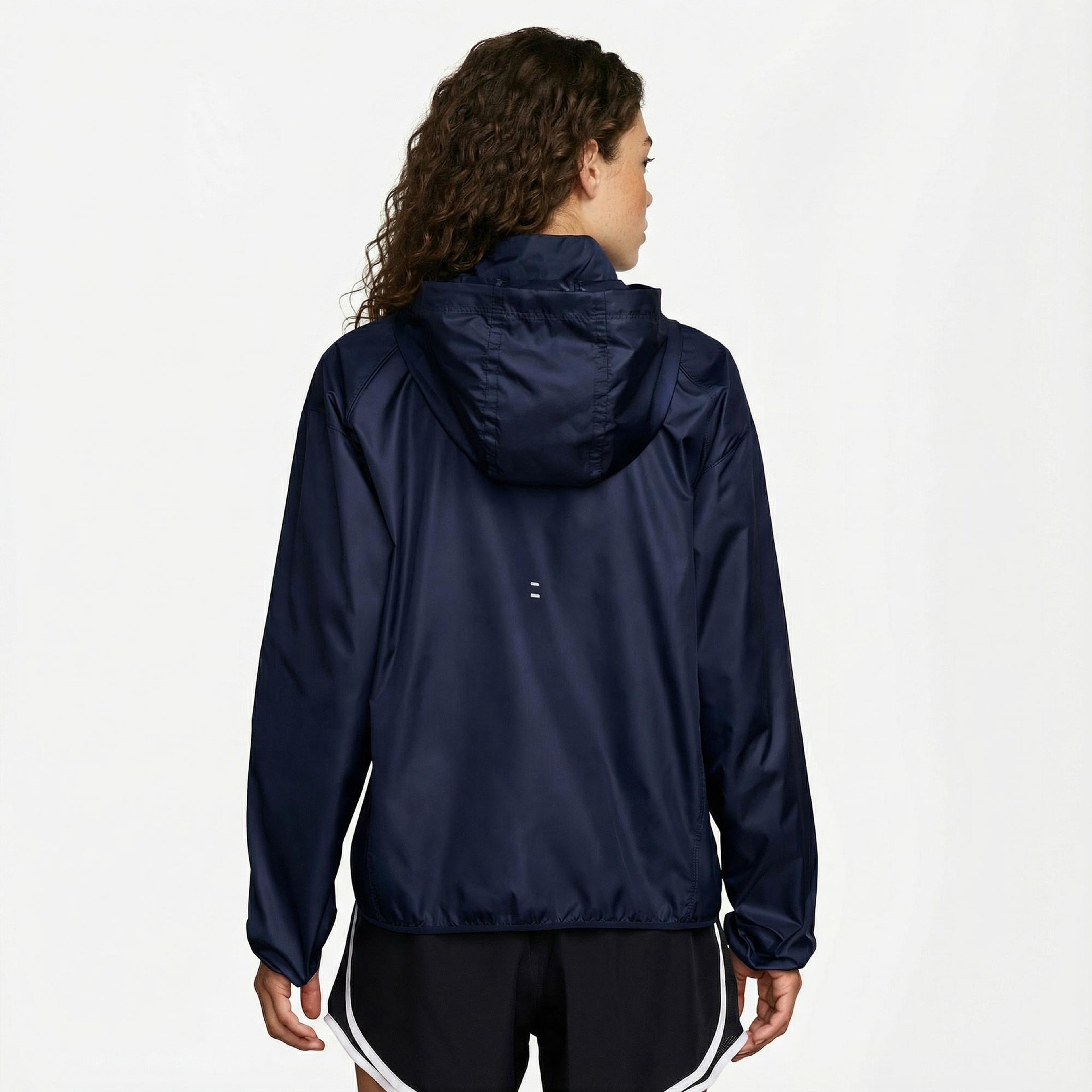 Nike Tempo Repel Kadın Lacivert Yağmurluk