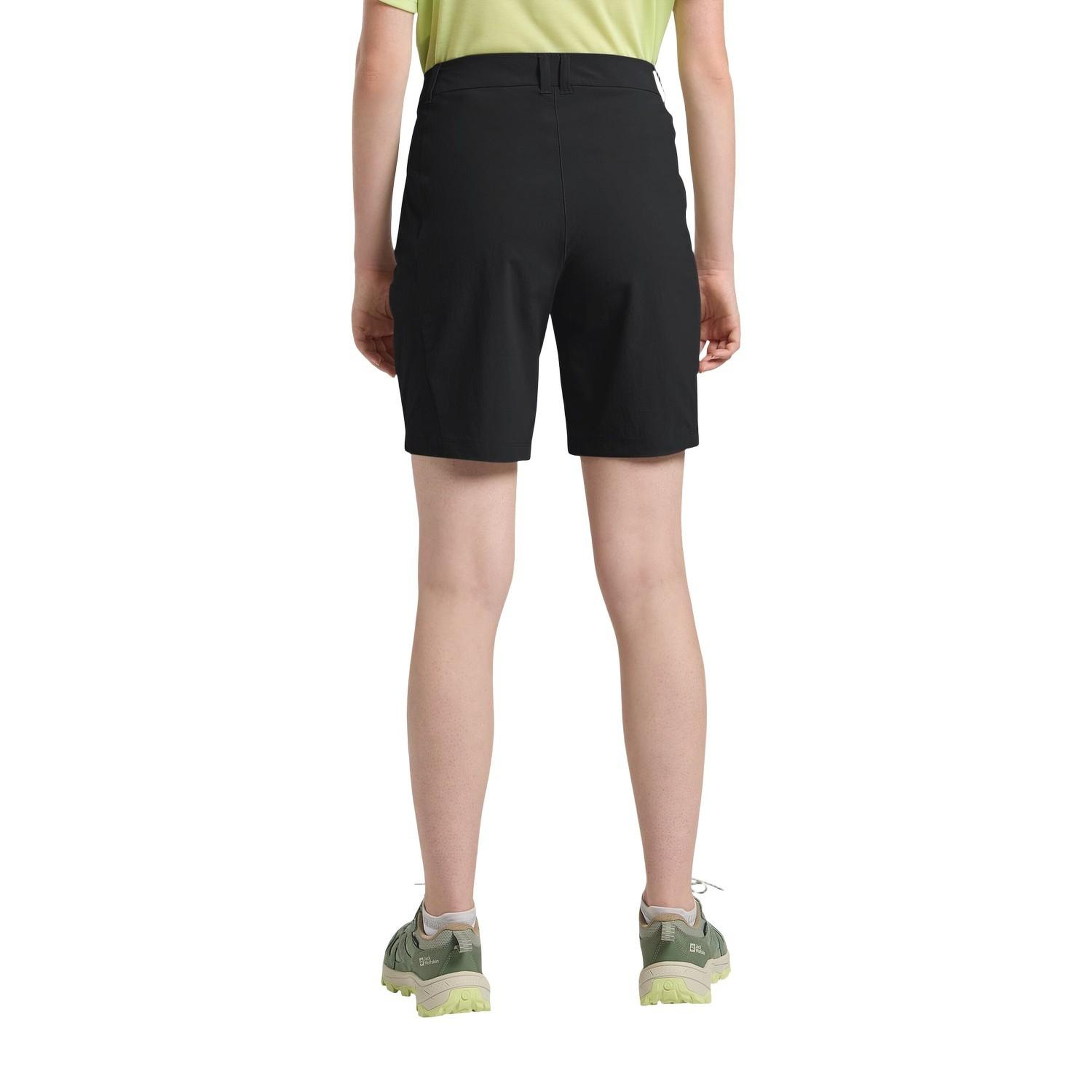 Jack Wolfskin Hikeout Shorts Kadın Siyah Şort