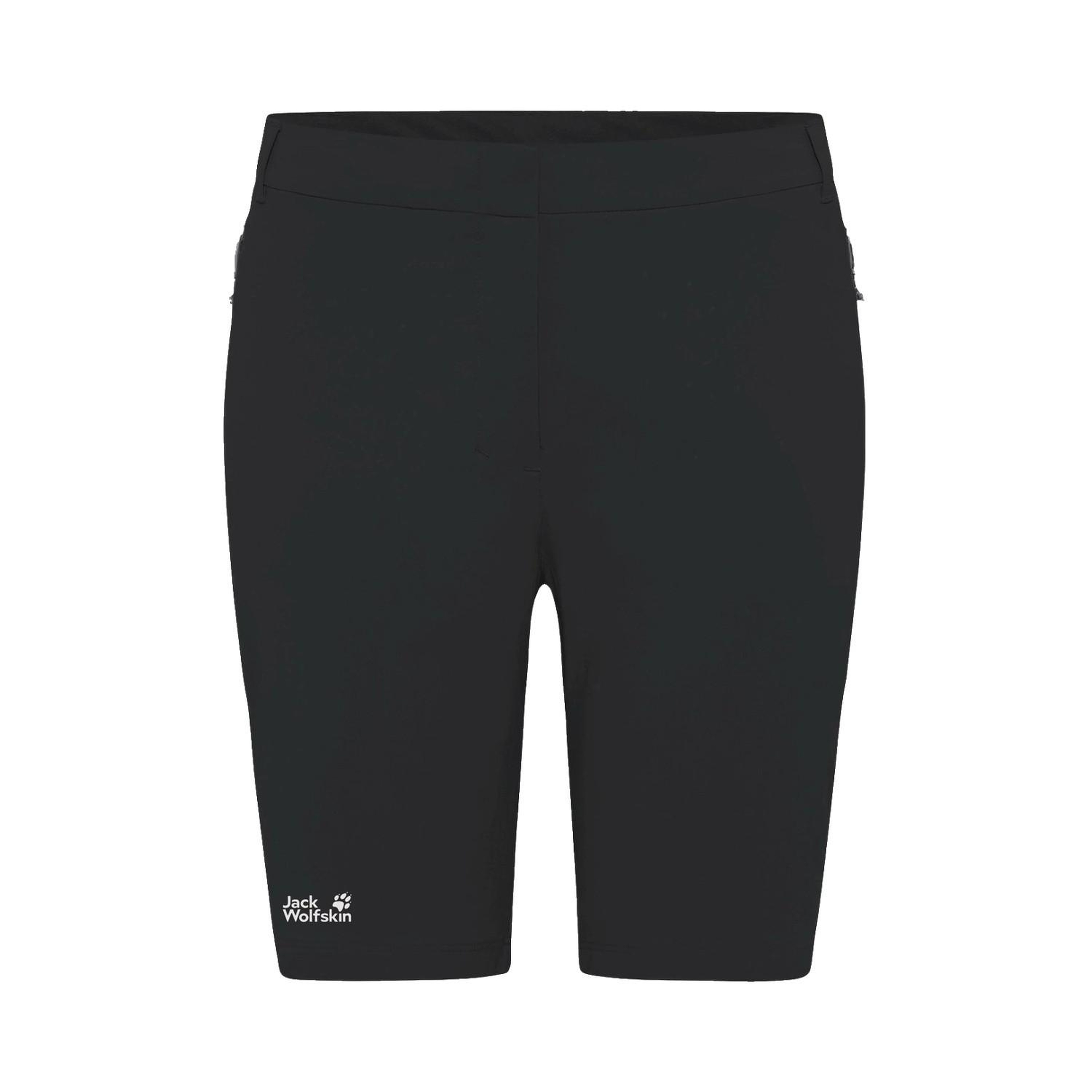 Jack Wolfskin Hikeout Shorts Kadın Siyah Şort