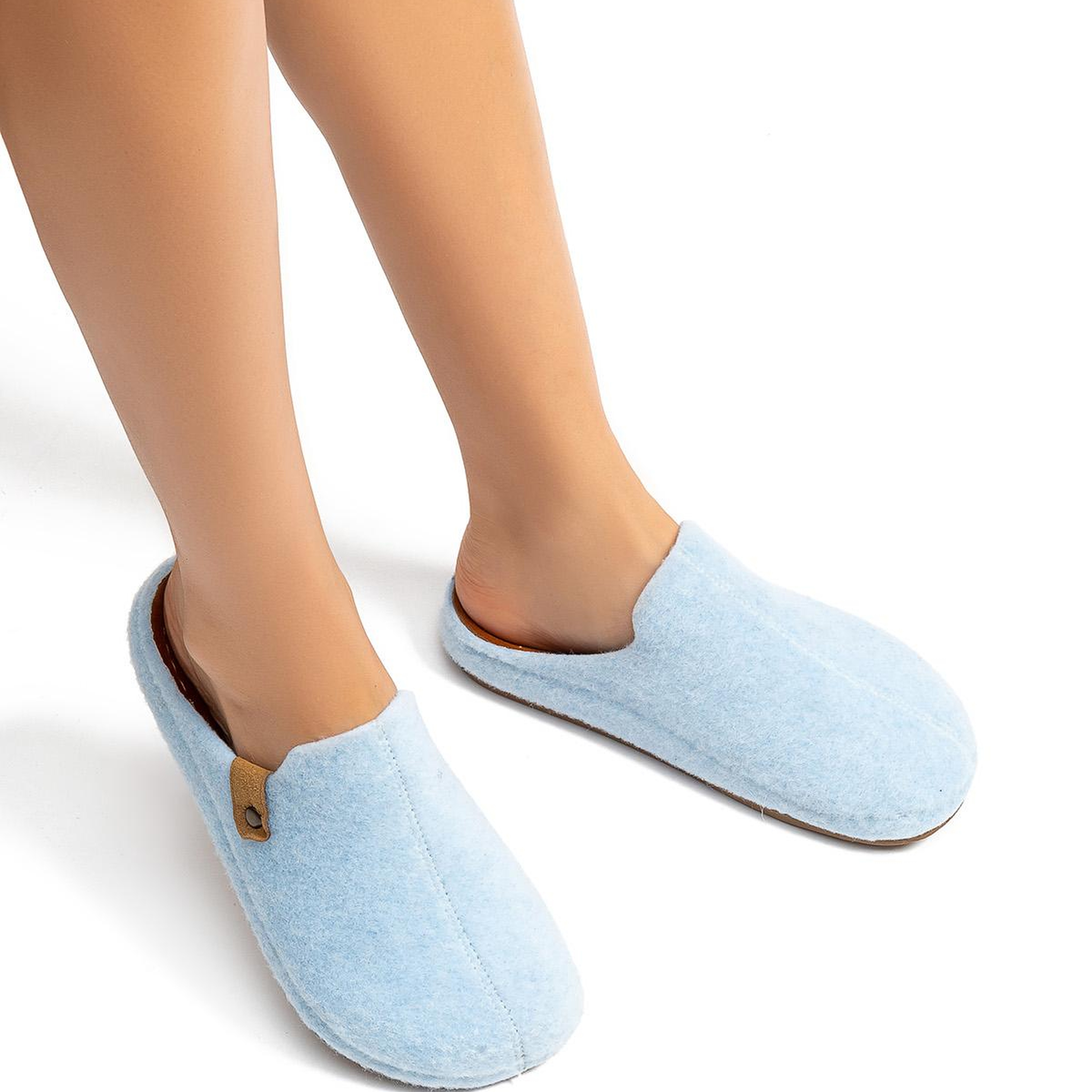 Teina Kadın, Garson Boy Ev Terliği Mavi 36/40