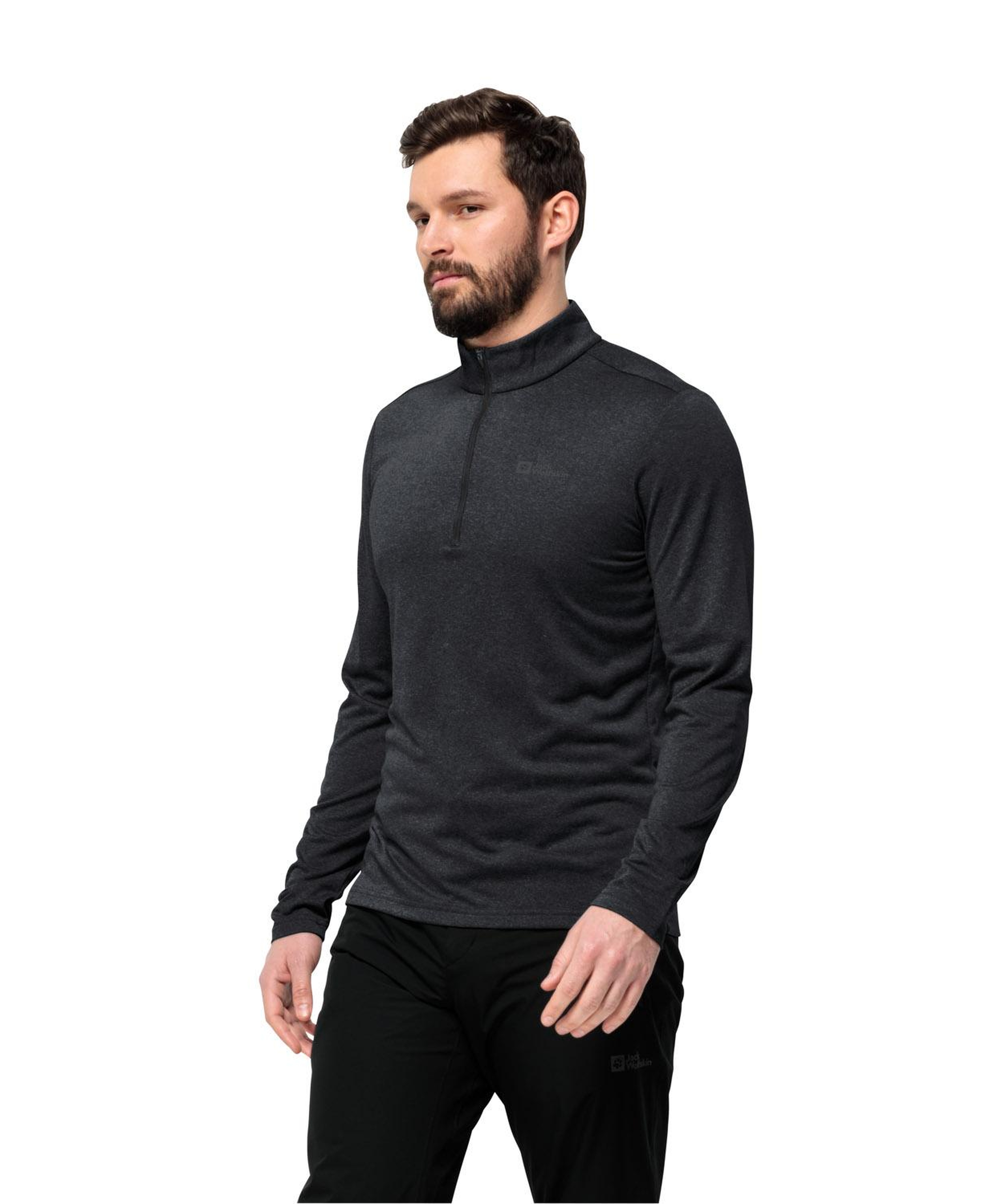 Jack Wolfskin Sky Thermal Hz Erkek Siyah İçlik Üst