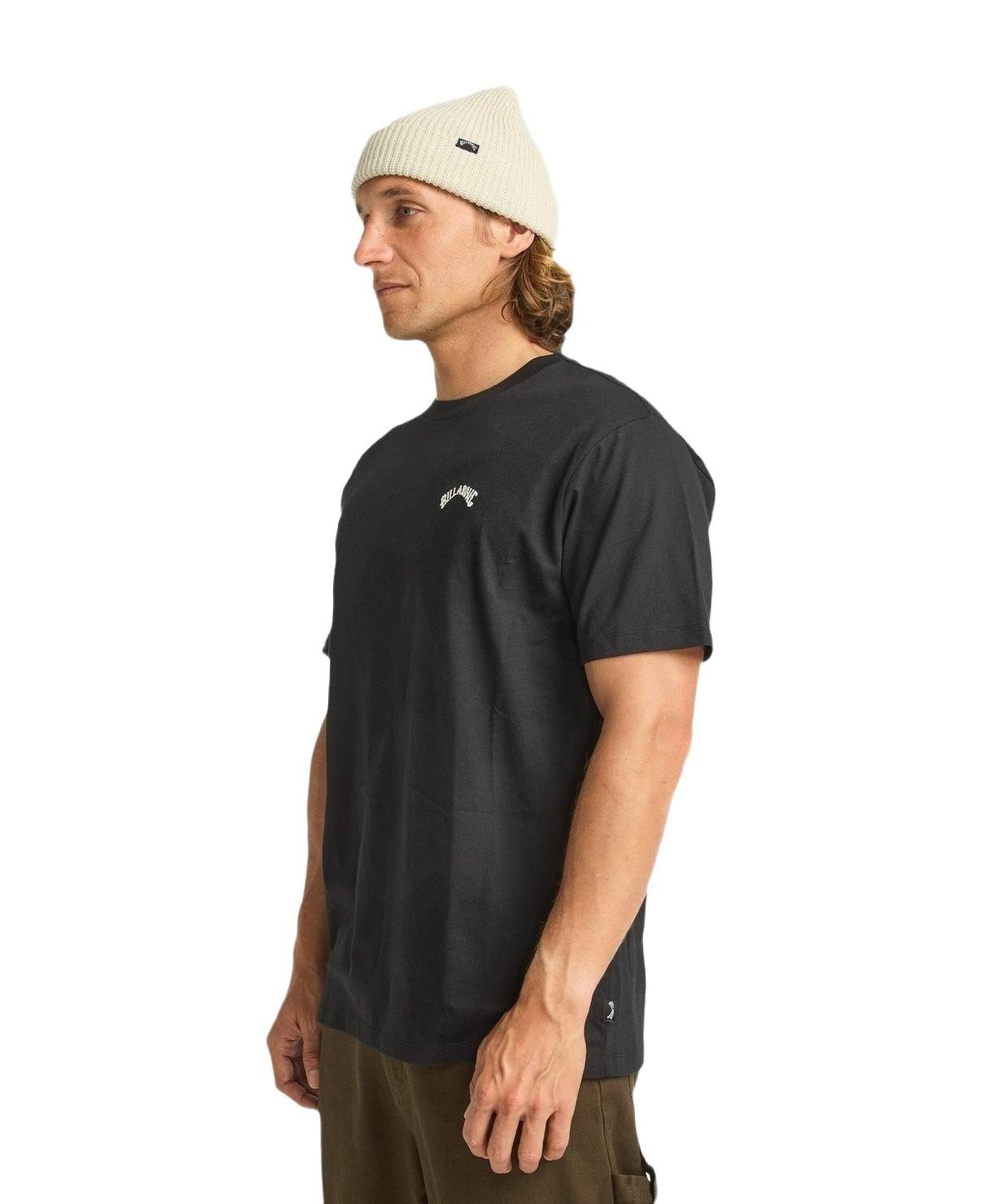 Billabong Arch Crew Ss Erkek Siyah Tişört