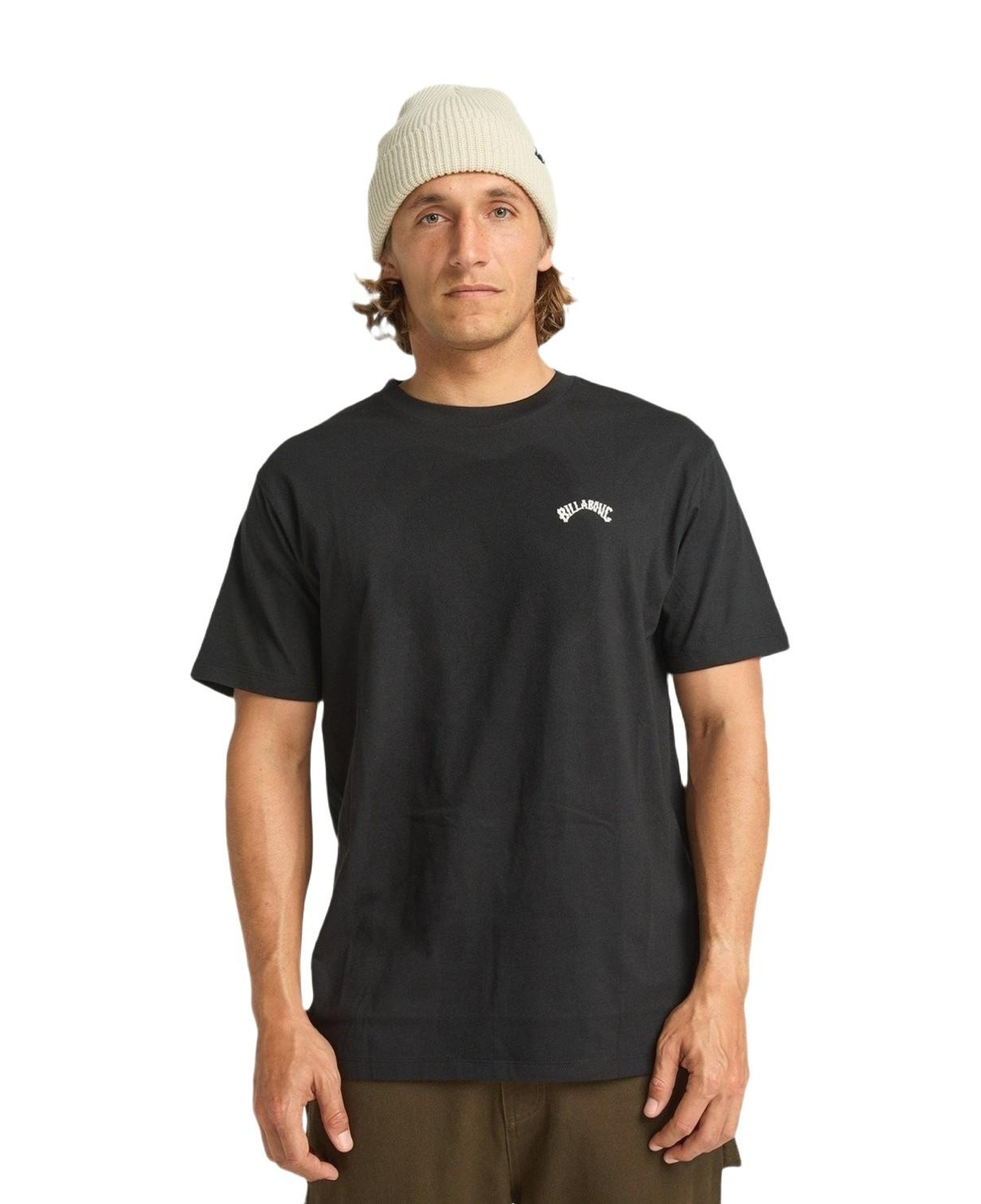 Billabong Arch Crew Ss Erkek Siyah Tişört