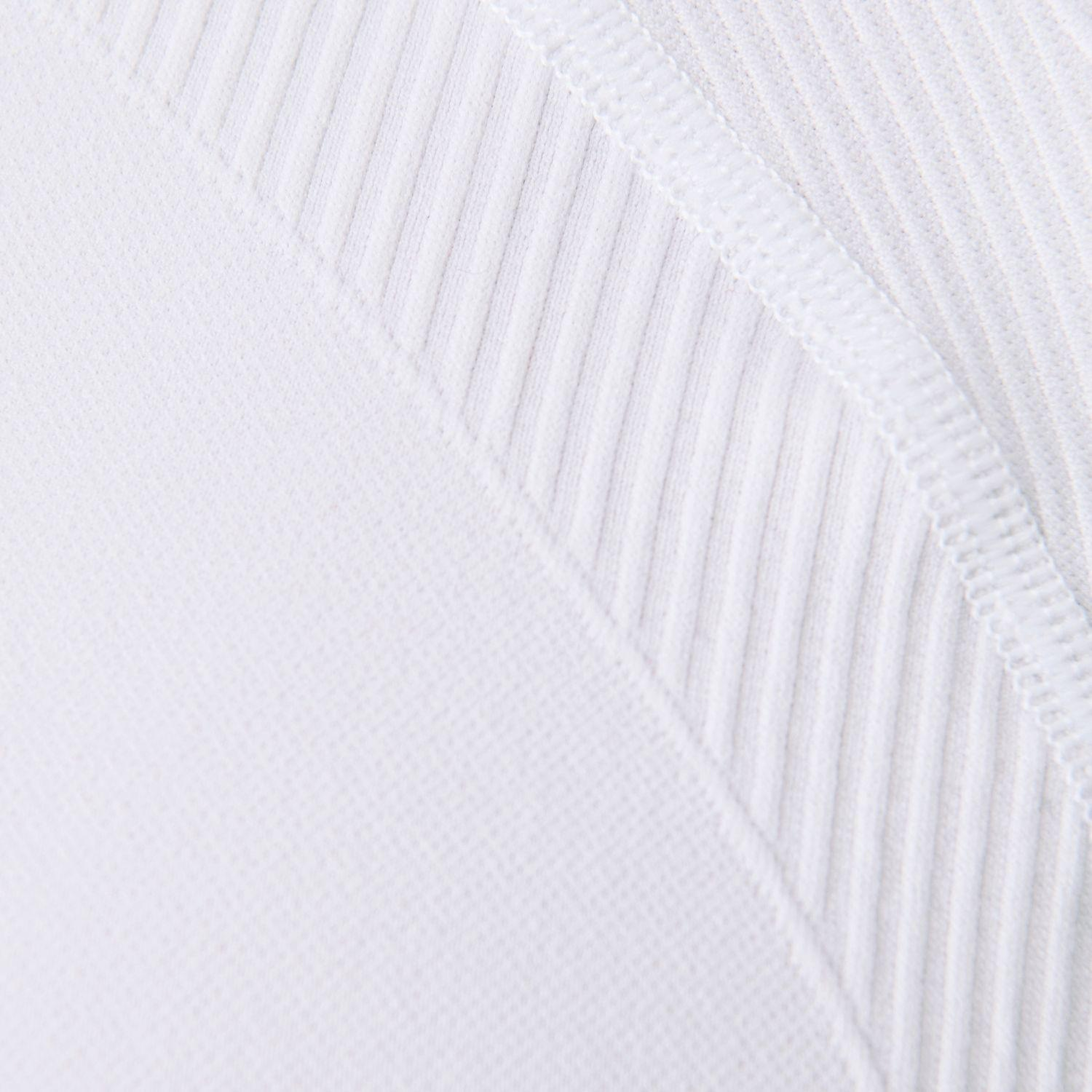 Sweaty Betty Athlete Crop Seamless Workout Kadın Beyaz Fitness Tişört