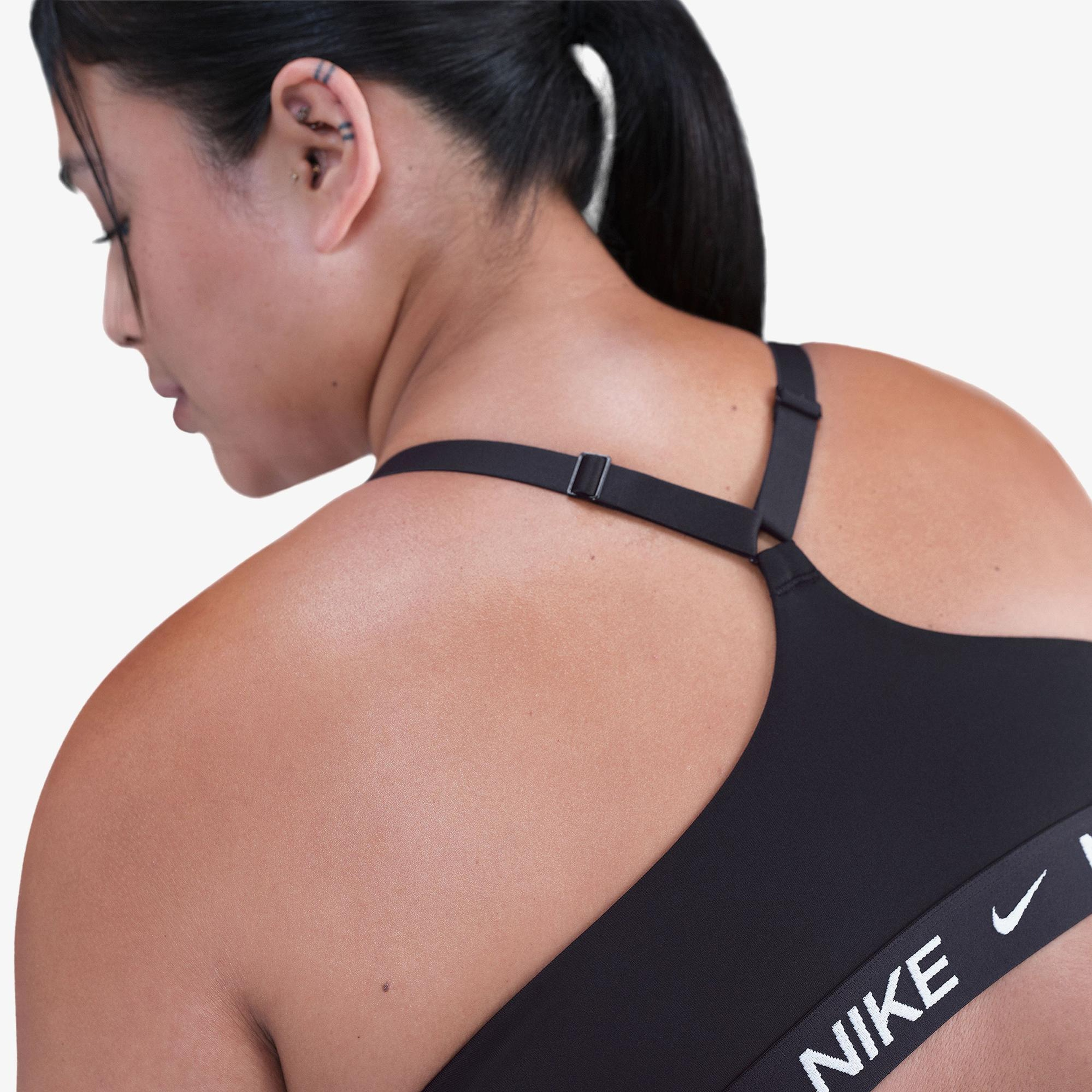 Nike Dri-Fit Indy Light Support Kadın Siyah Bra