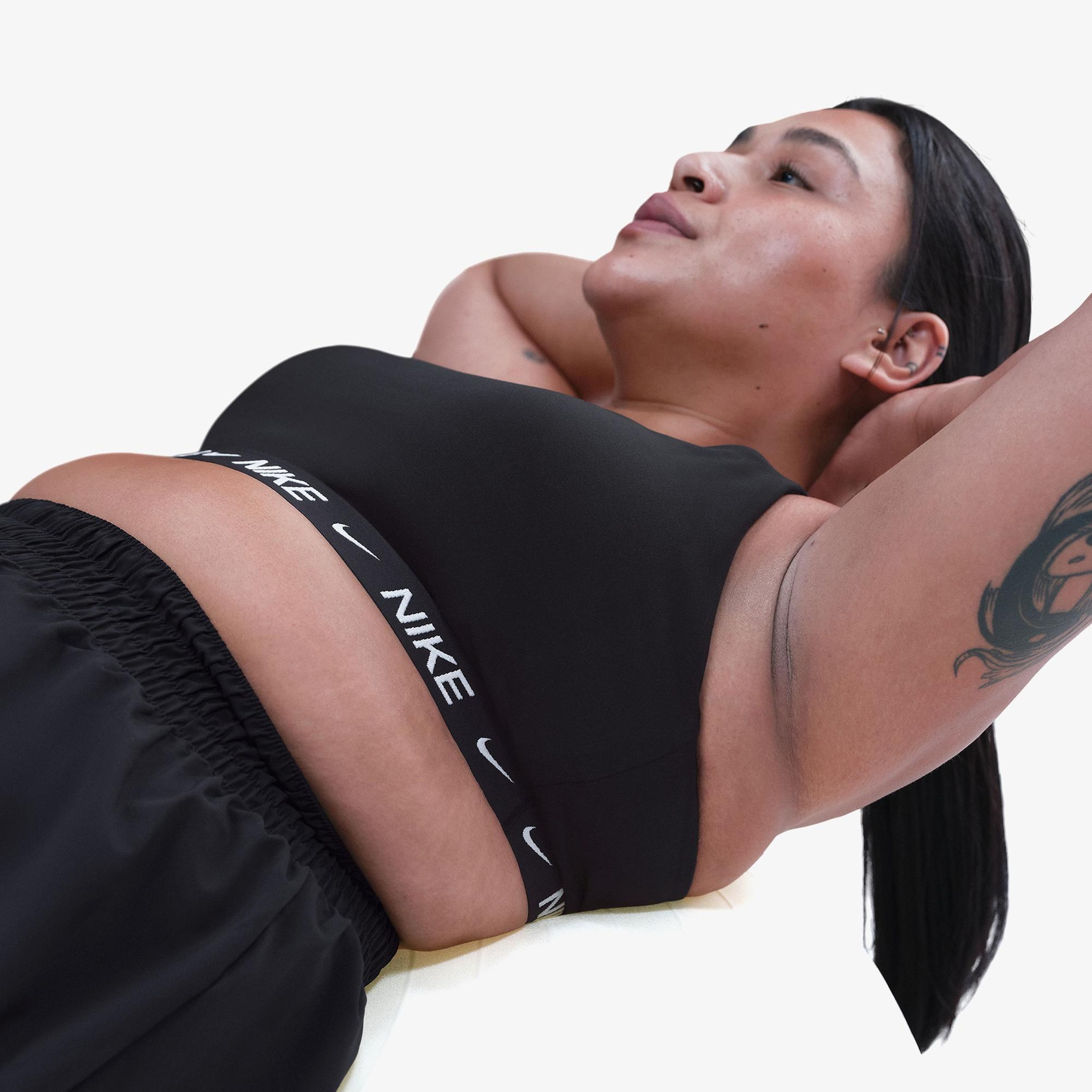 Nike Dri-Fit Indy Light Support Kadın Siyah Bra