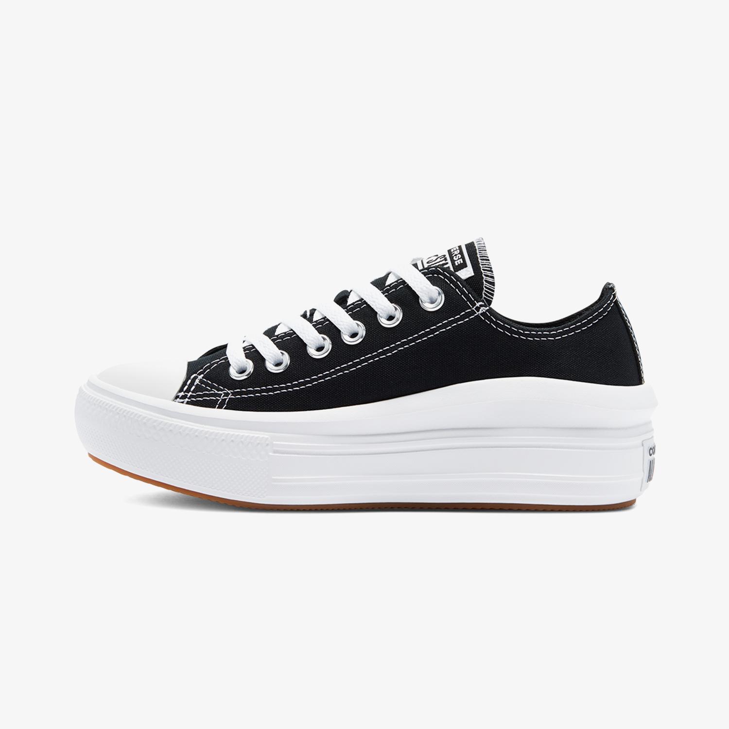 Converse Chuck Taylor All Star Move Low Platform Unisex Siyah Sneaker