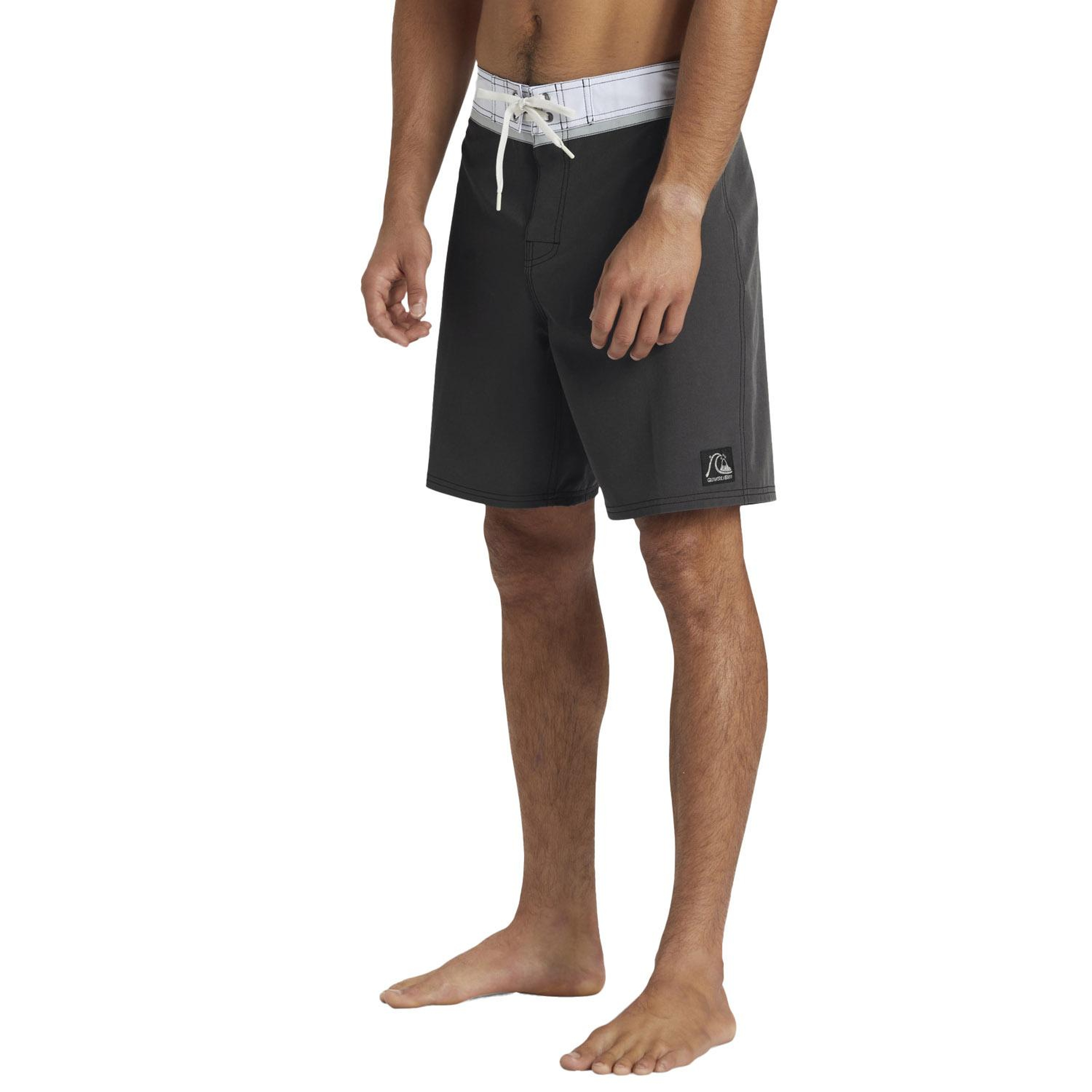 Quiksilver Original Straight Leg Solid 18 Erkek Siyah Boardshort