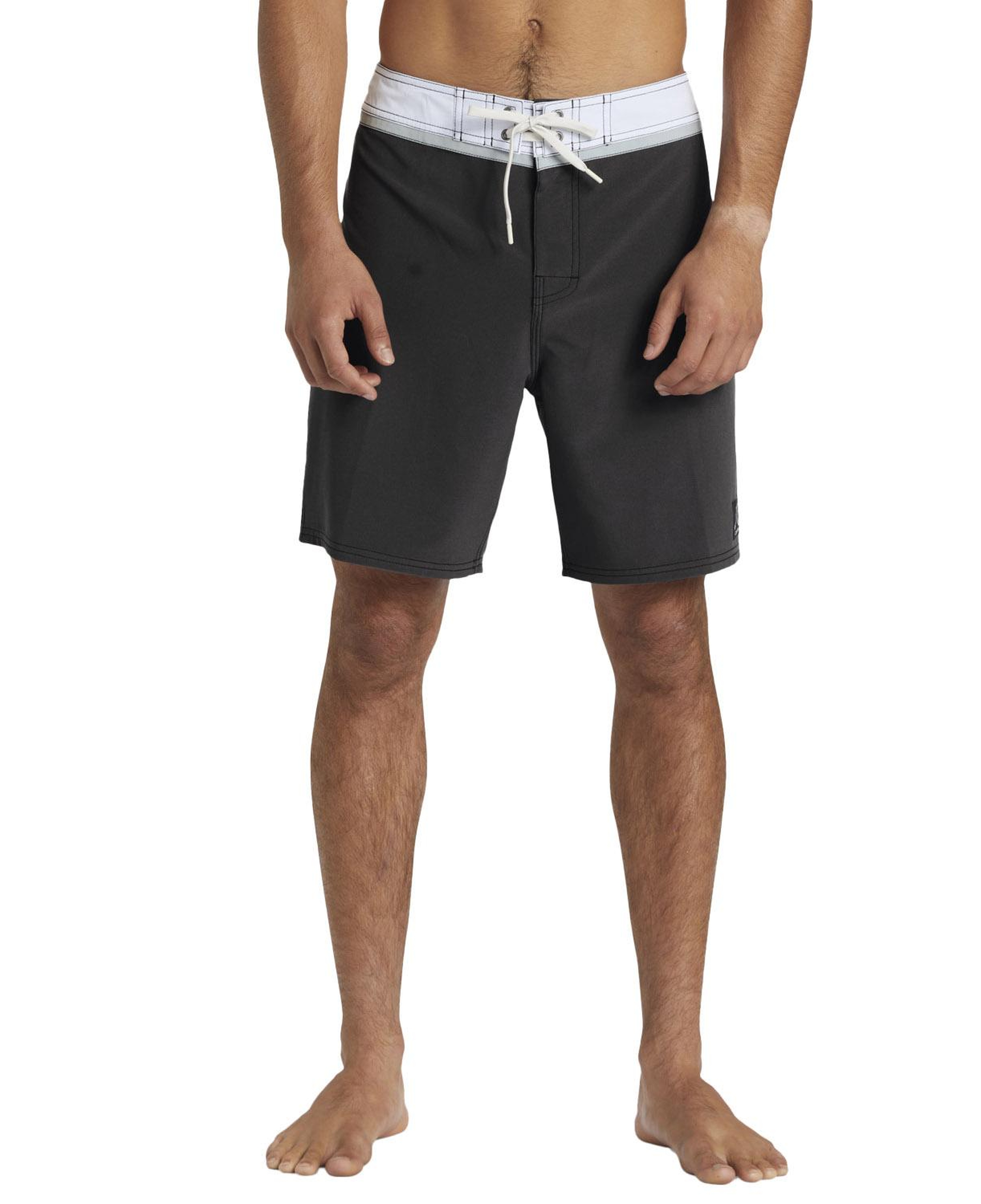 Quiksilver Original Straight Leg Solid 18 Erkek Siyah Boardshort