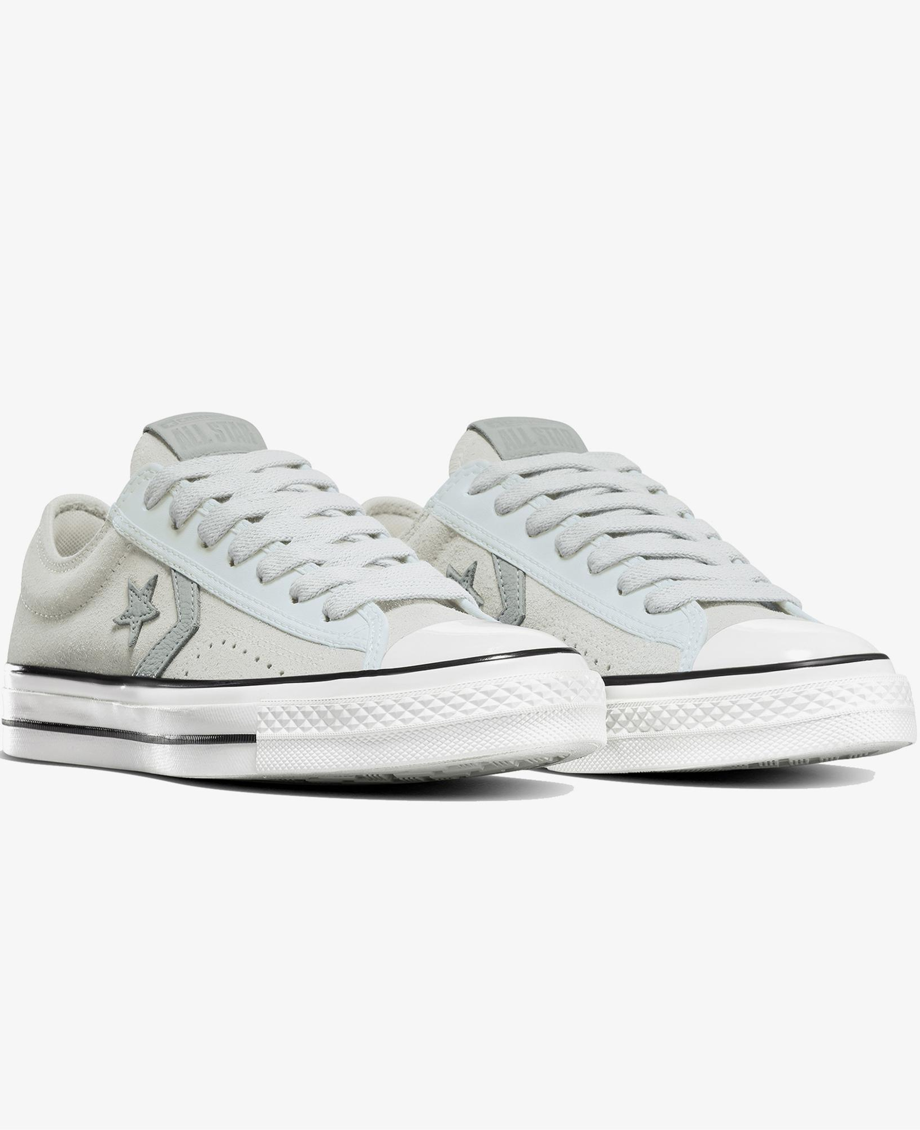 Converse Star Player 76 Suede Unisex Gri Sneaker