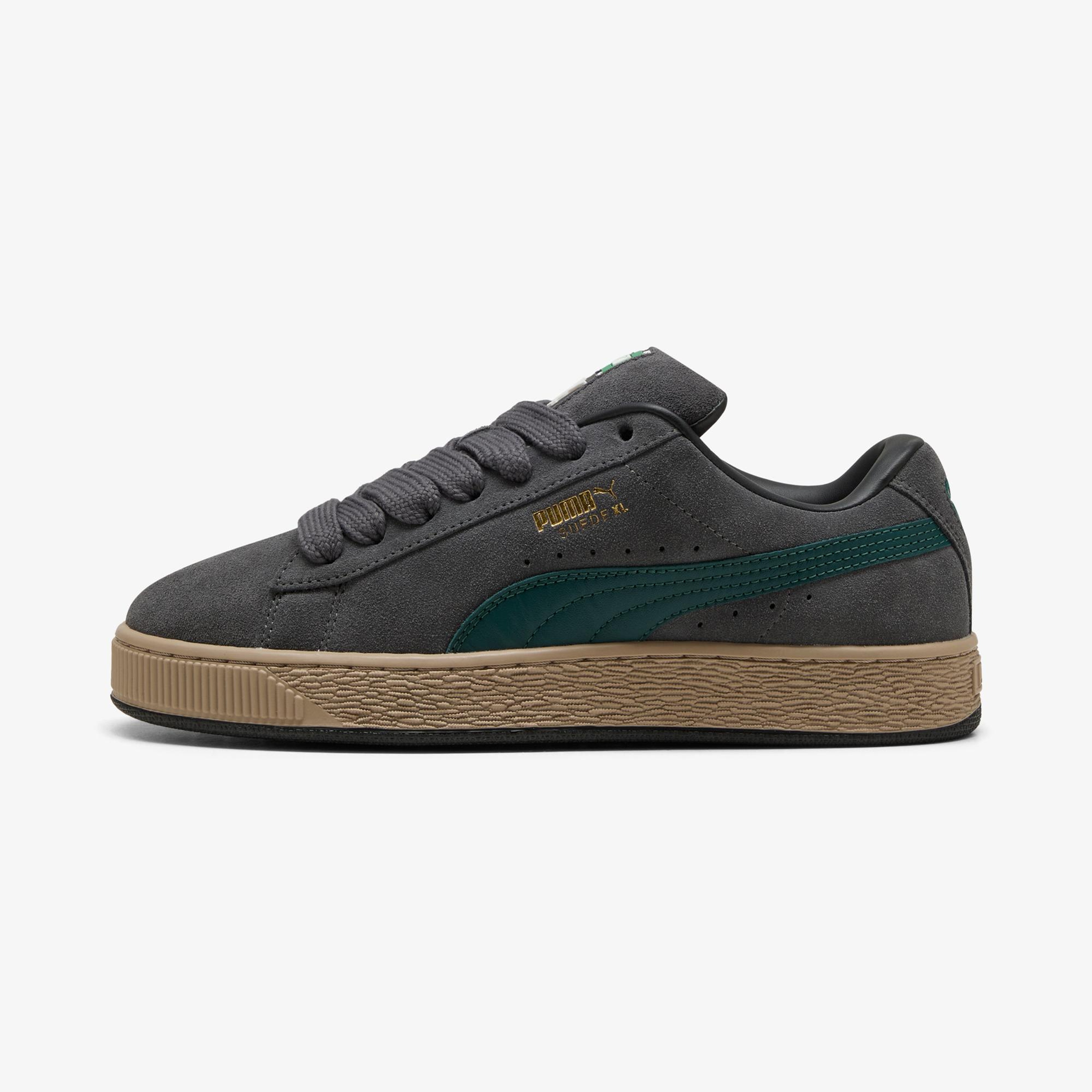 Puma Suede XL Unisex Gri Spor Ayakkabı