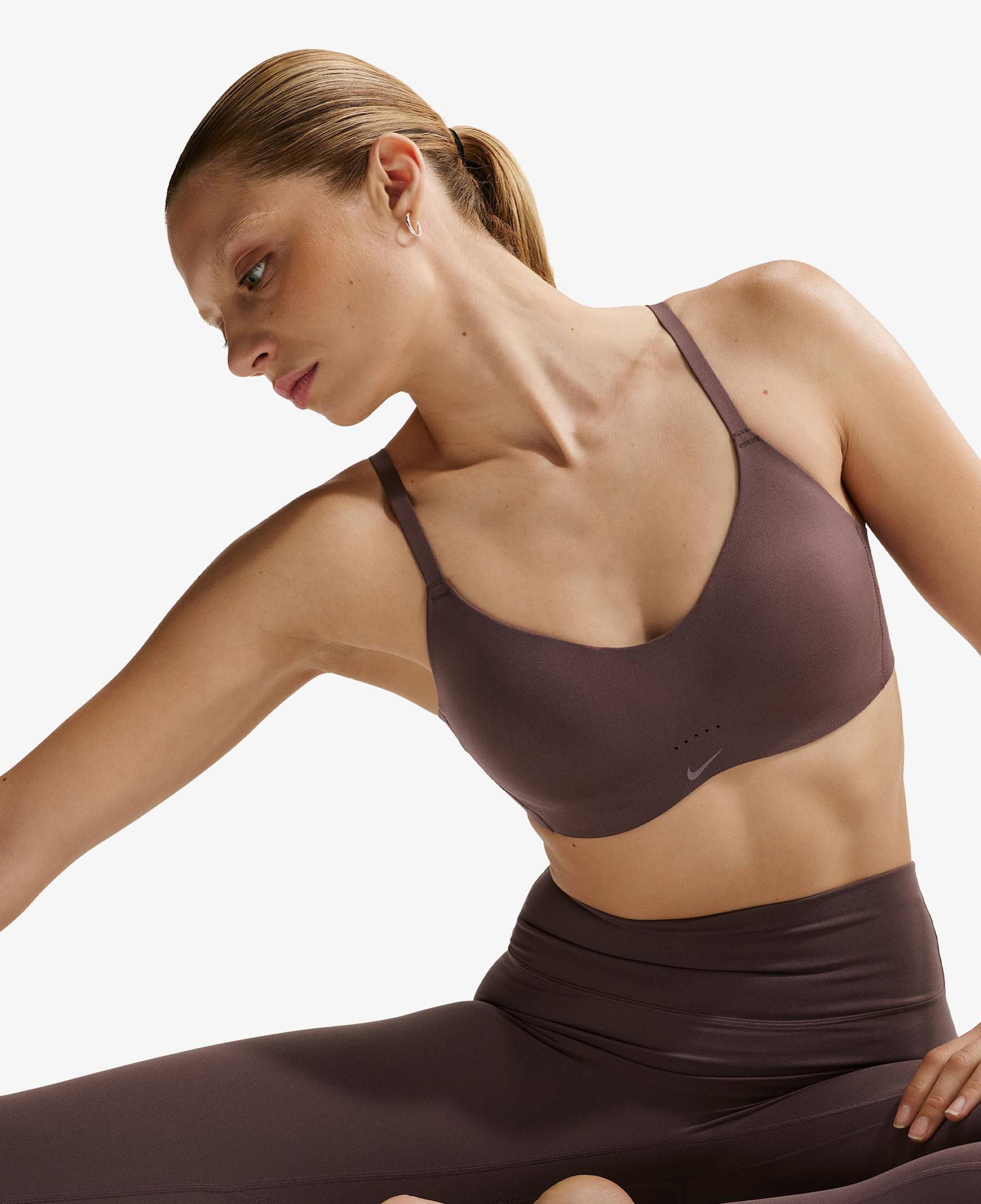 Nike Alate Minimalist Kadın Pembe Bra