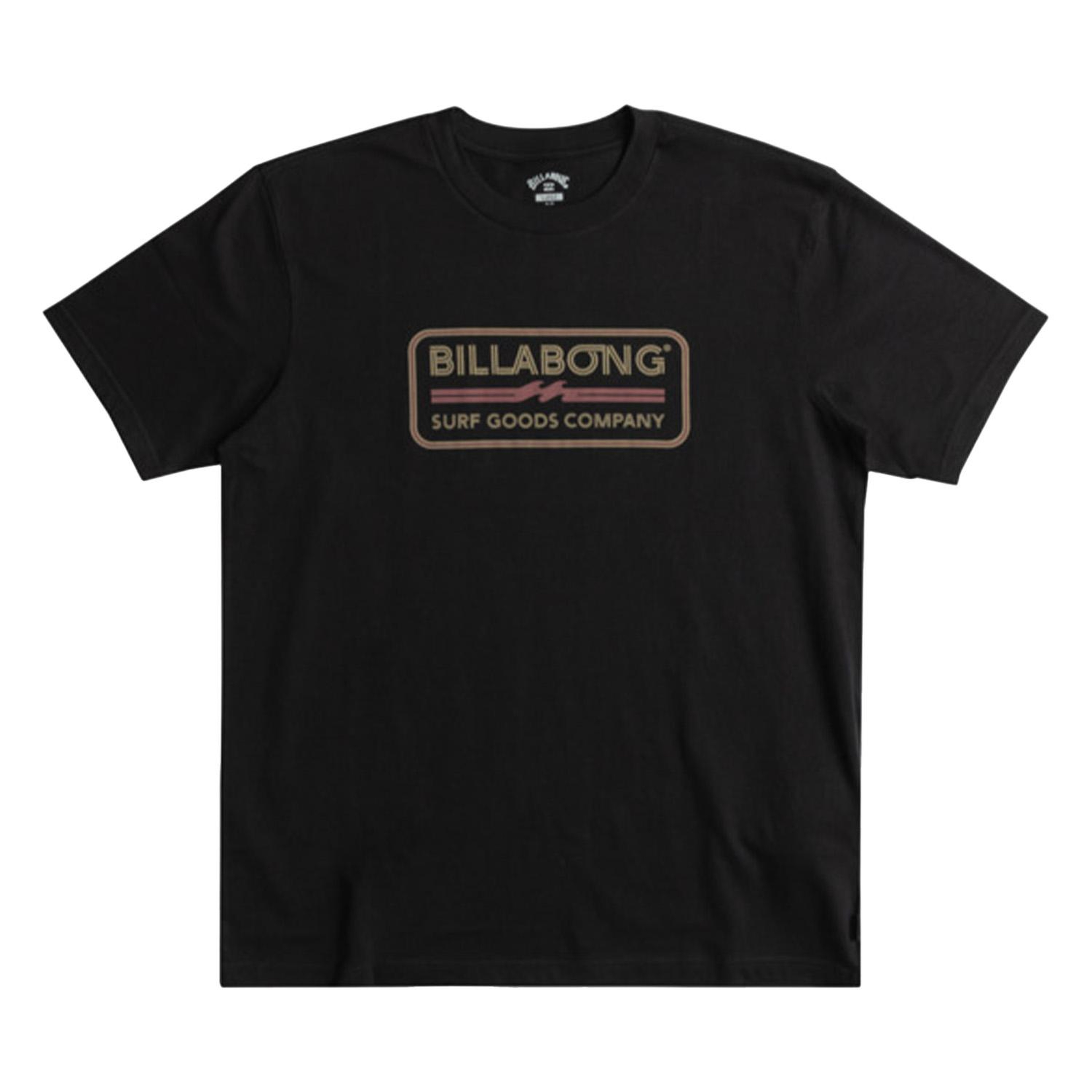 Billabong Trademark Tees Erkek Siyah Tişört