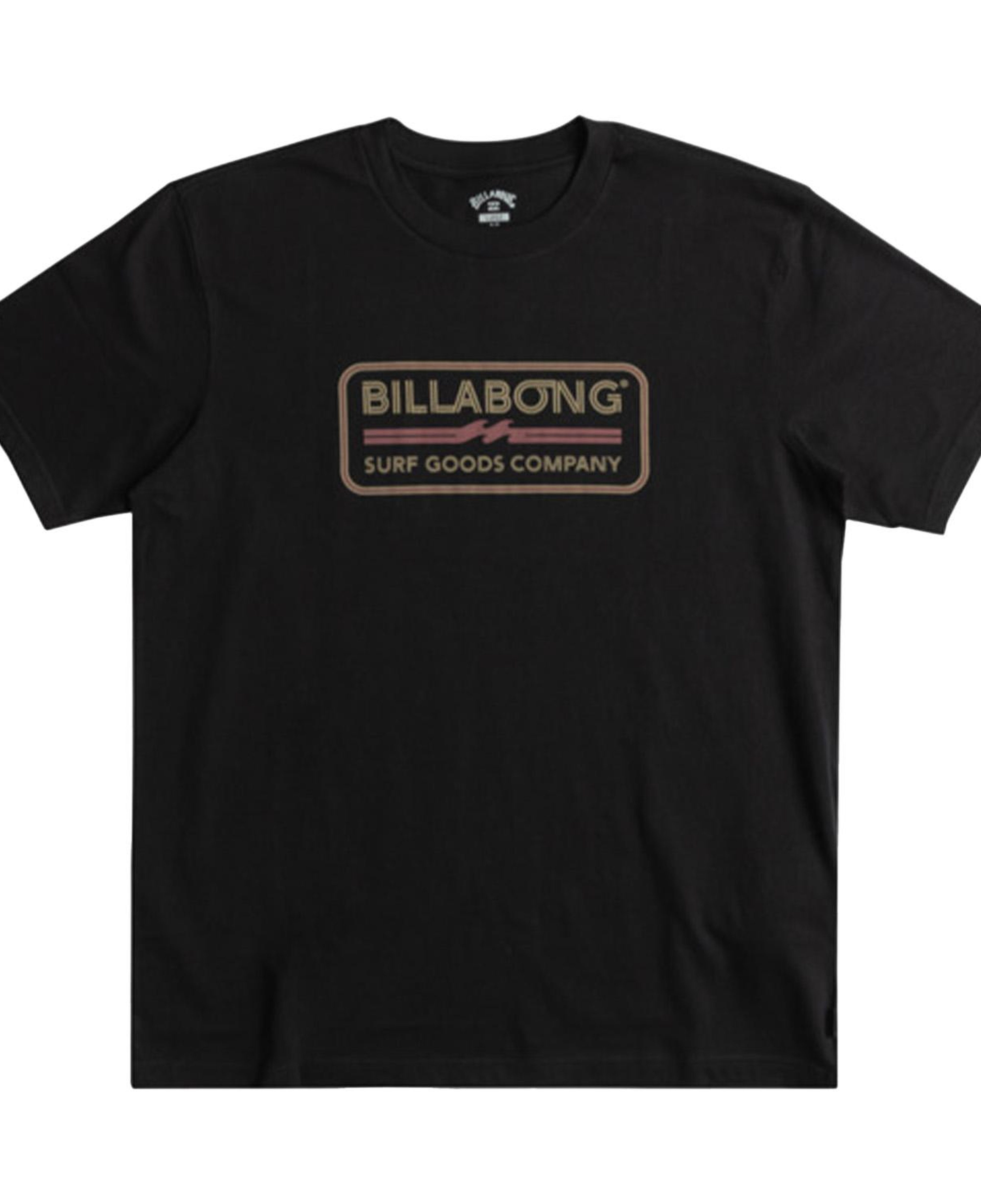 Billabong Trademark Tees Erkek Siyah Tişört