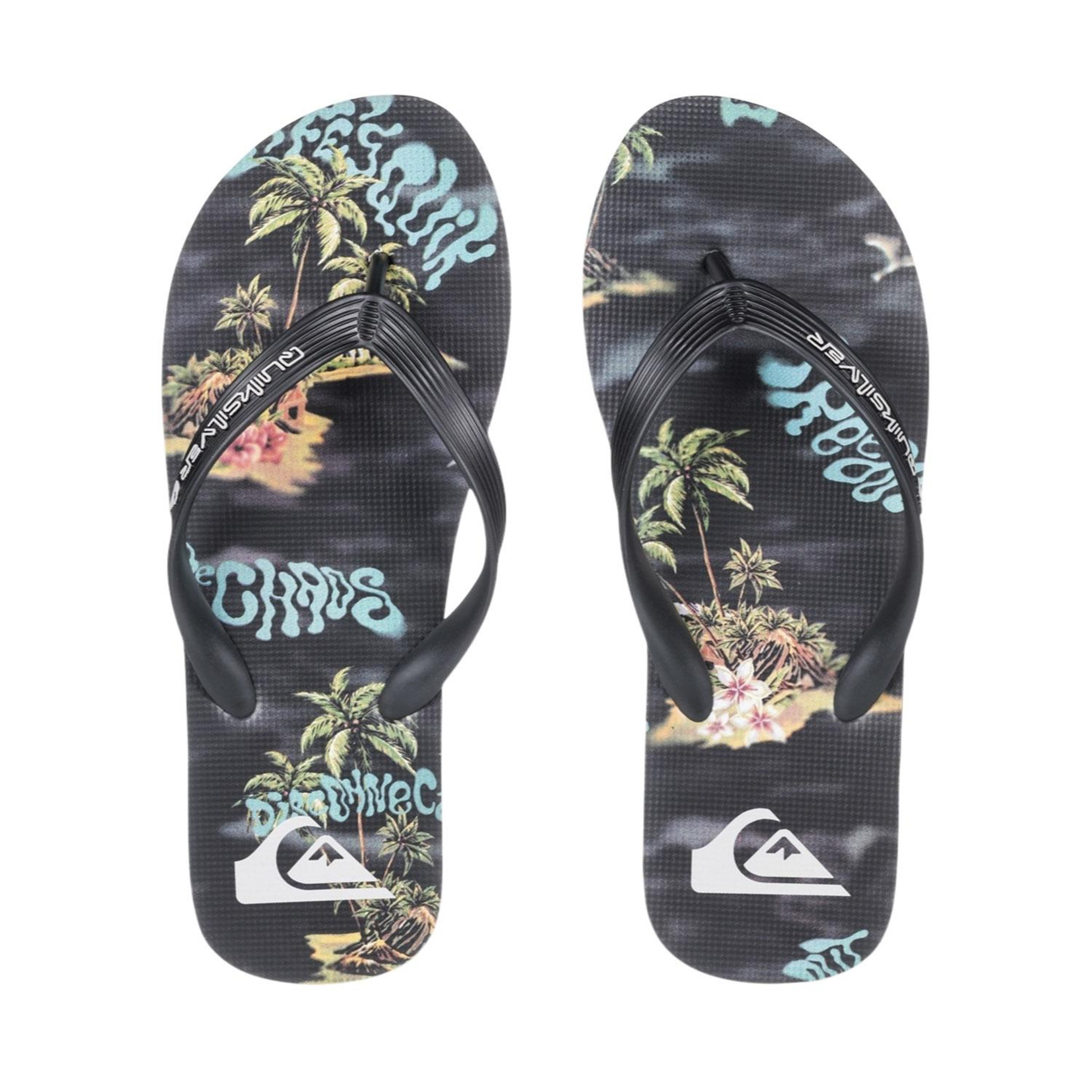Quiksilver Molokai Art 25 Erkek Siyah Terlik