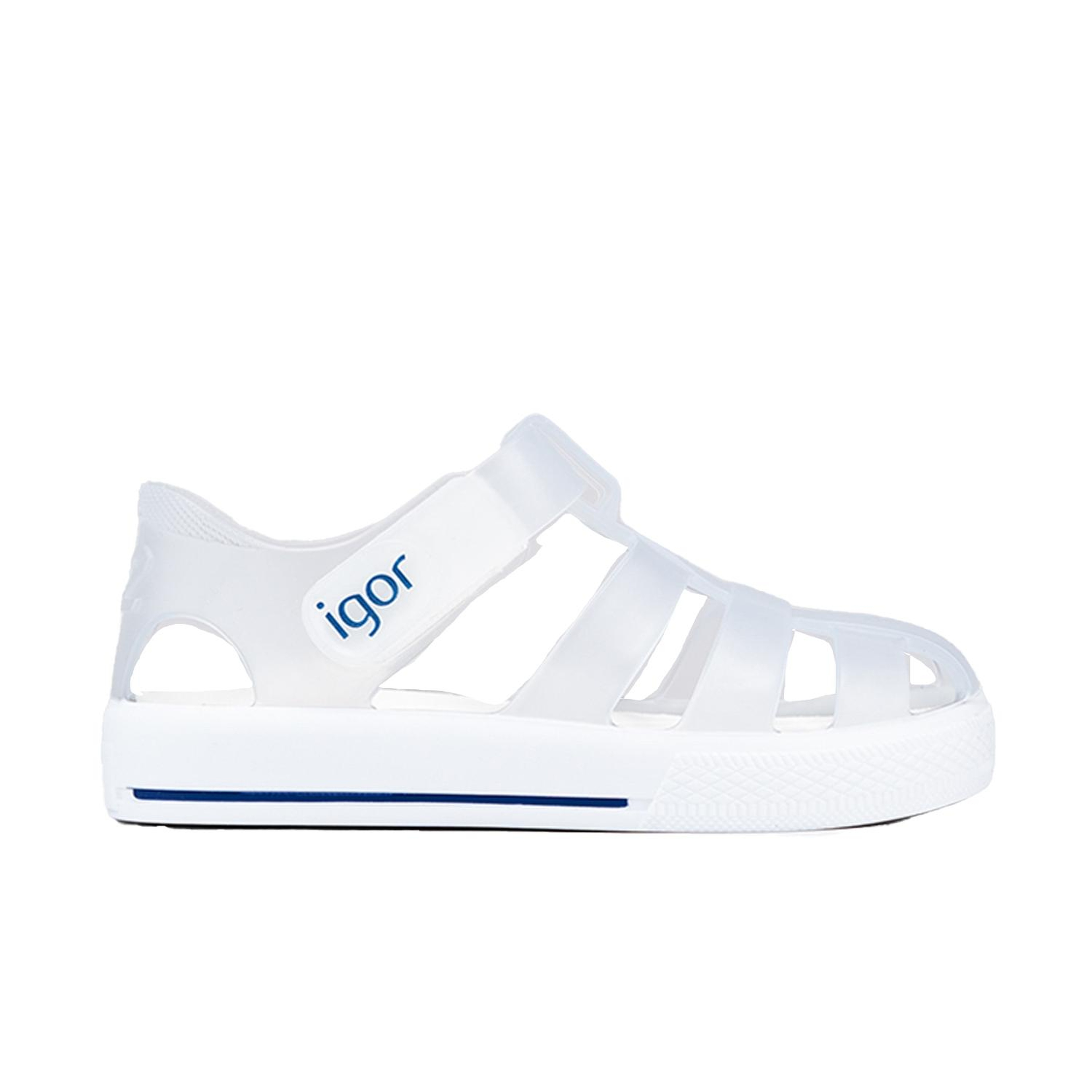 Igor Star Unisex Çocuk Beyaz Sandalet