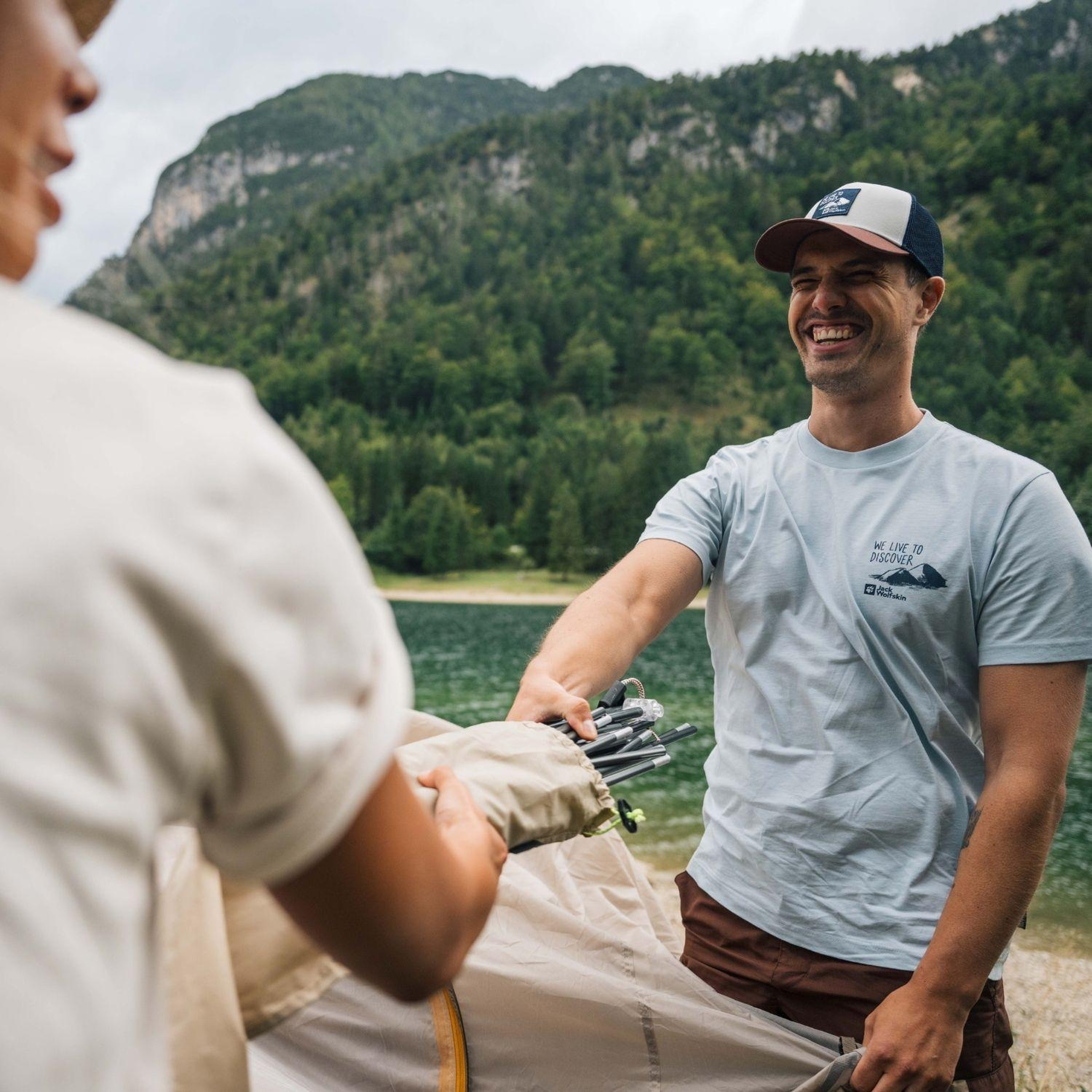 Jack Wolfskin Discover T Erkek Tişört