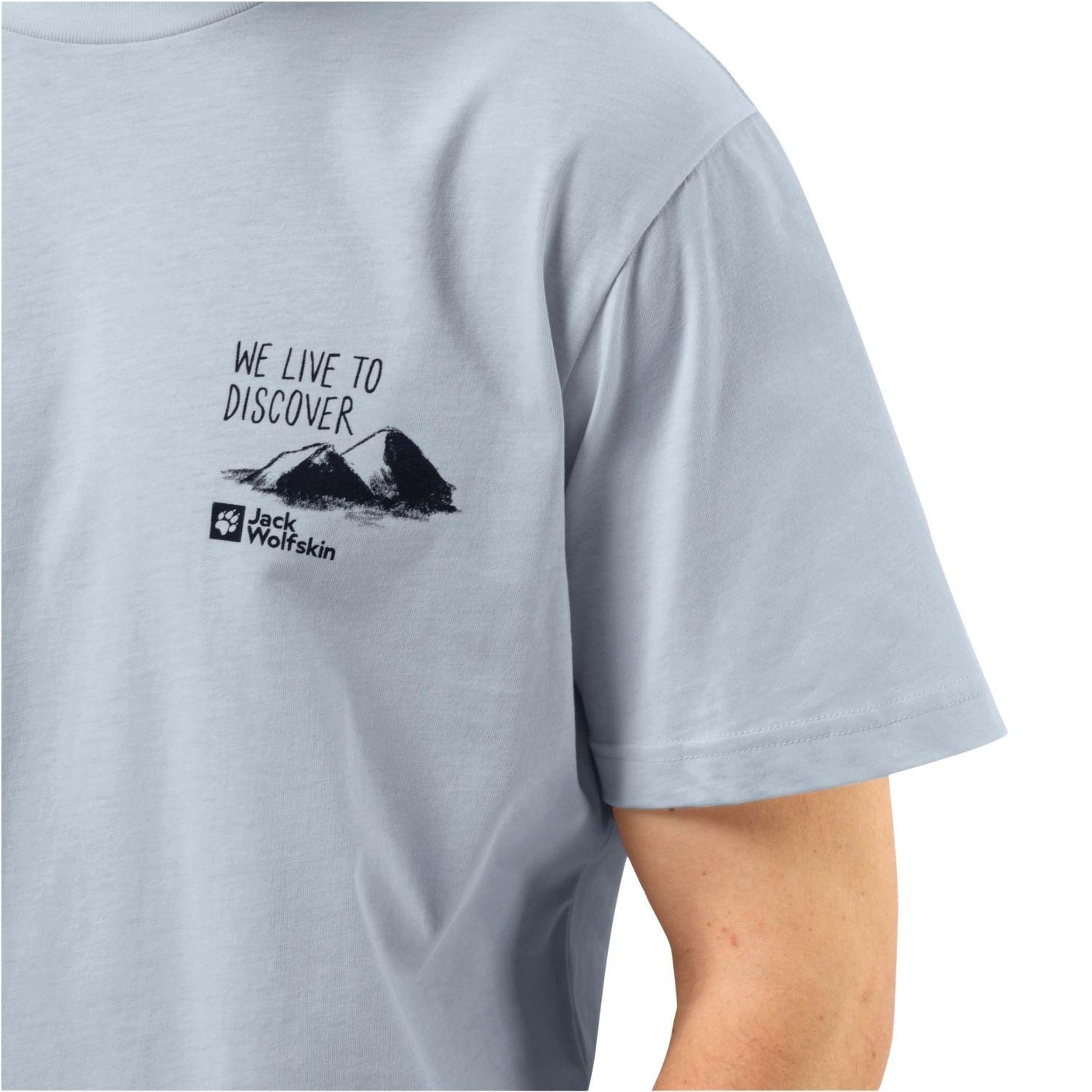 Jack Wolfskin Discover T Erkek Tişört