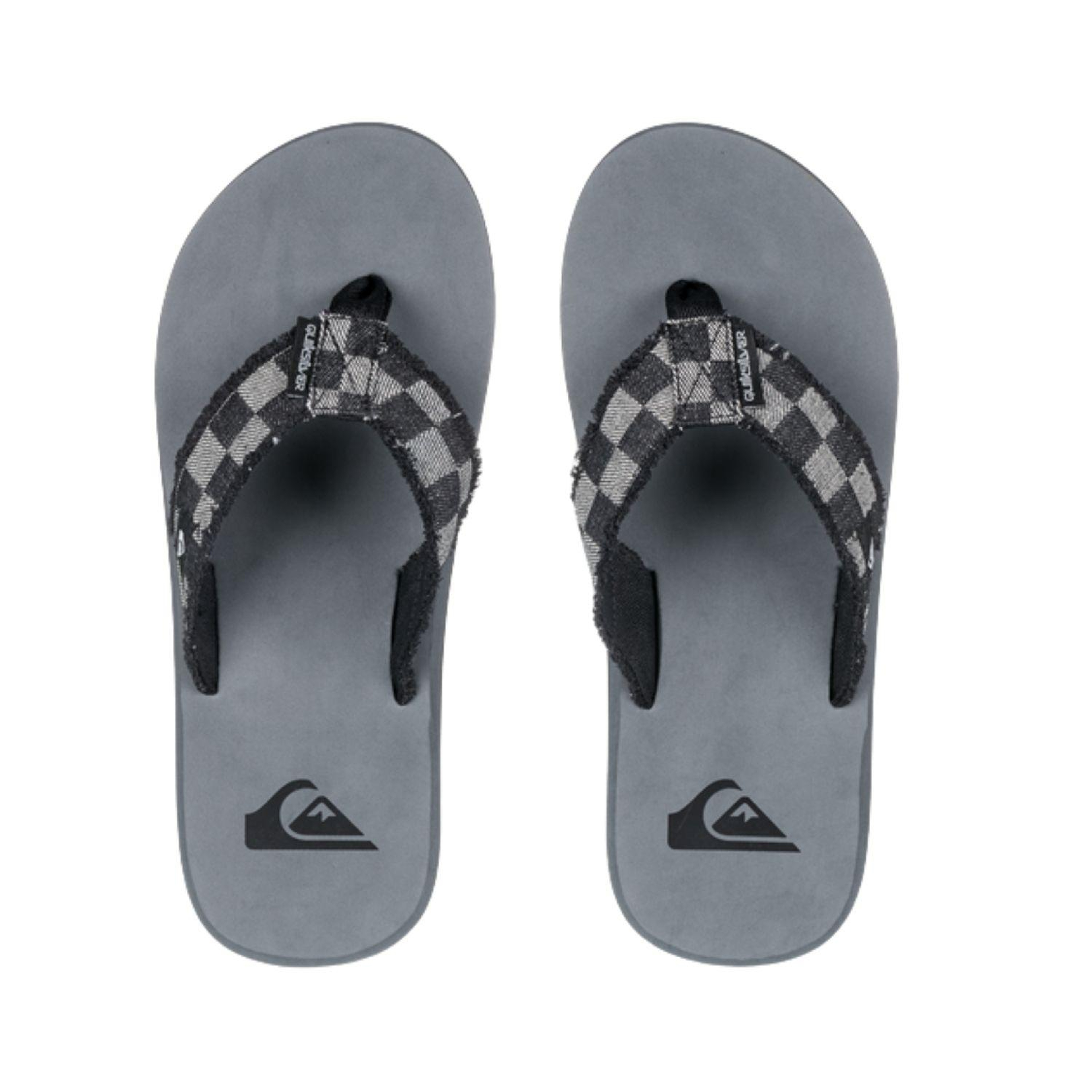 Quiksilver Monkey Abyss Erkek Gri Terlik