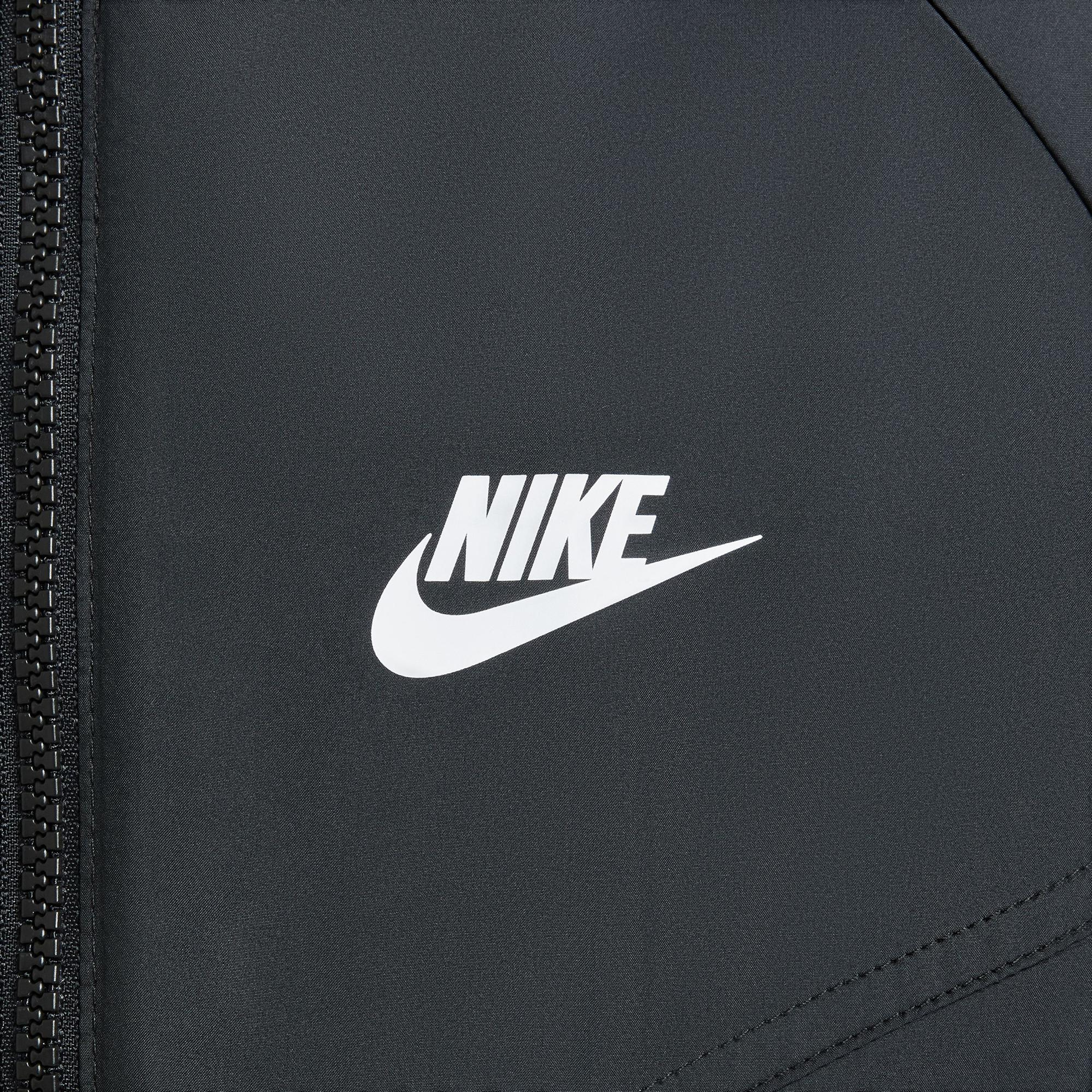 Nike Sportswear Windrunner Çocuk Siyah Yağmurluk