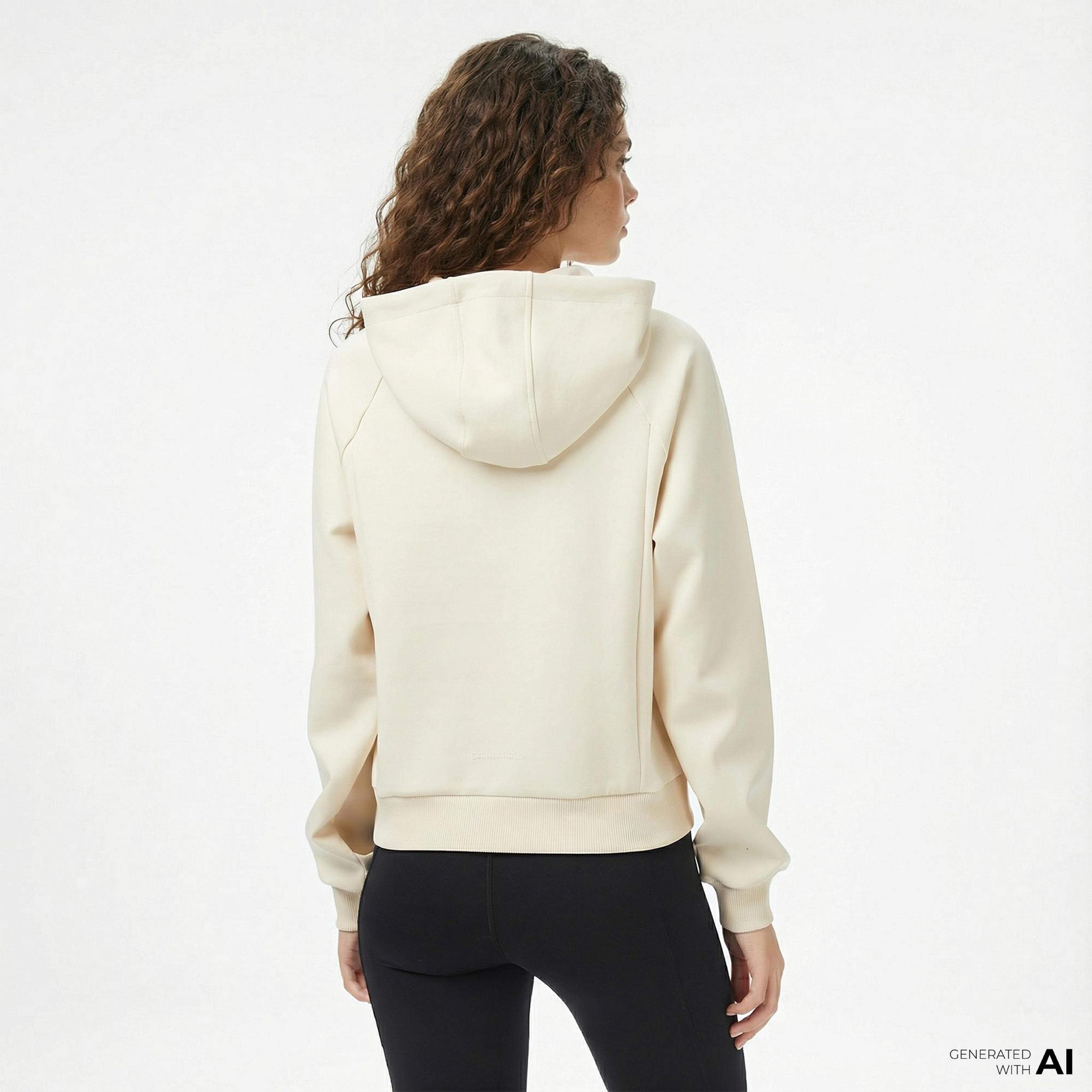 Converse Kadın Krem Sweatshirt