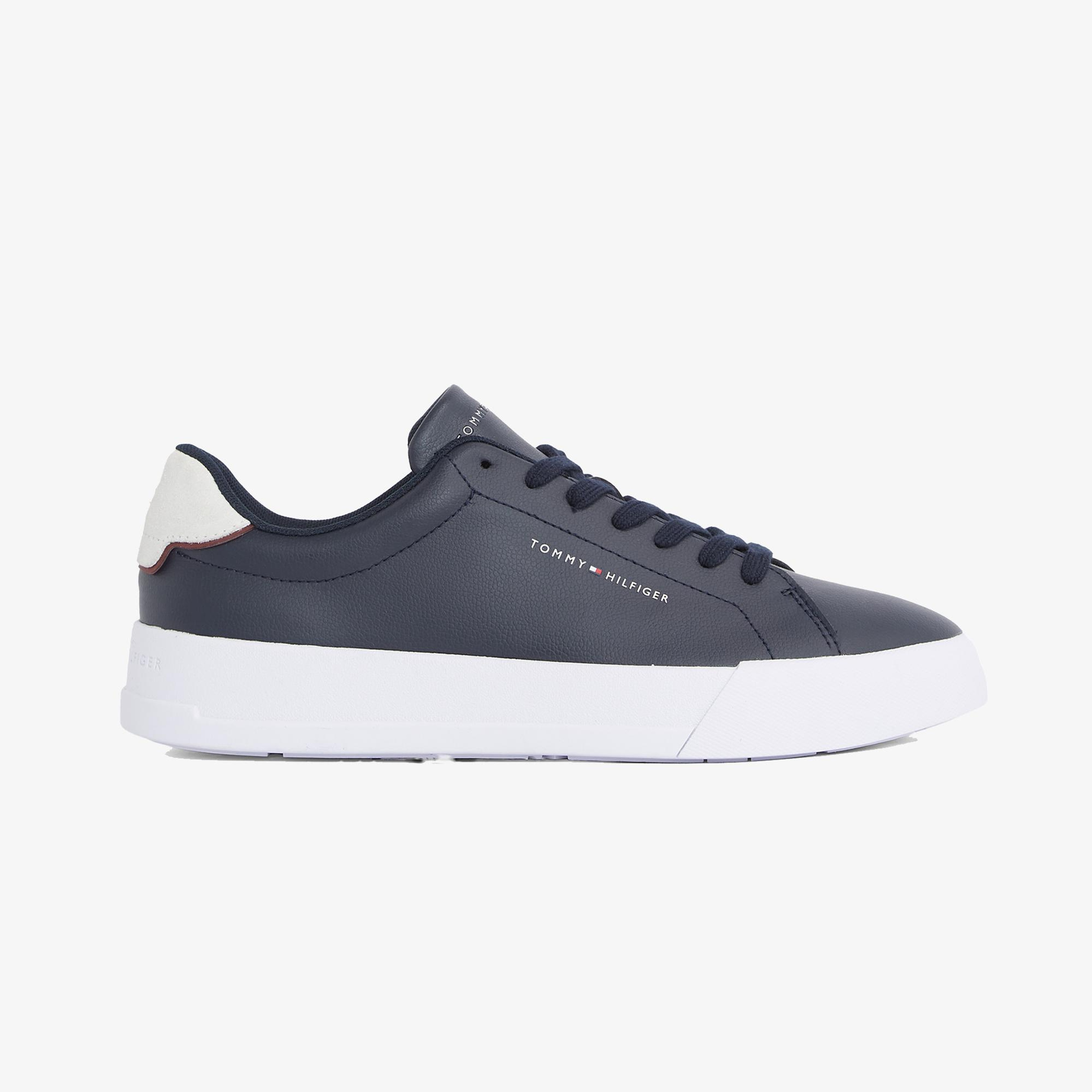 Tommy Hilfiger Court Erkek Lacivert Sneaker