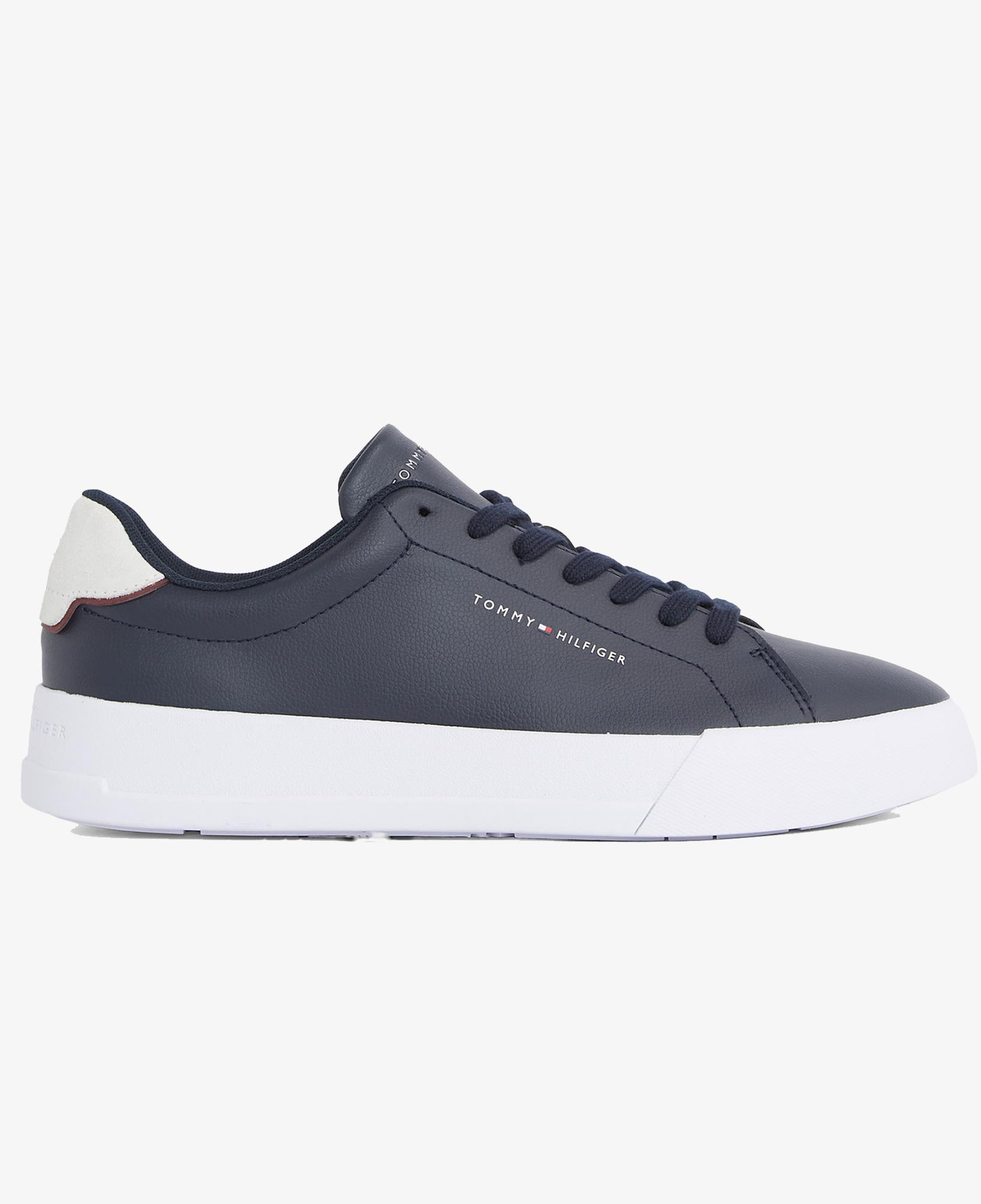 Tommy Hilfiger Court Erkek Lacivert Sneaker
